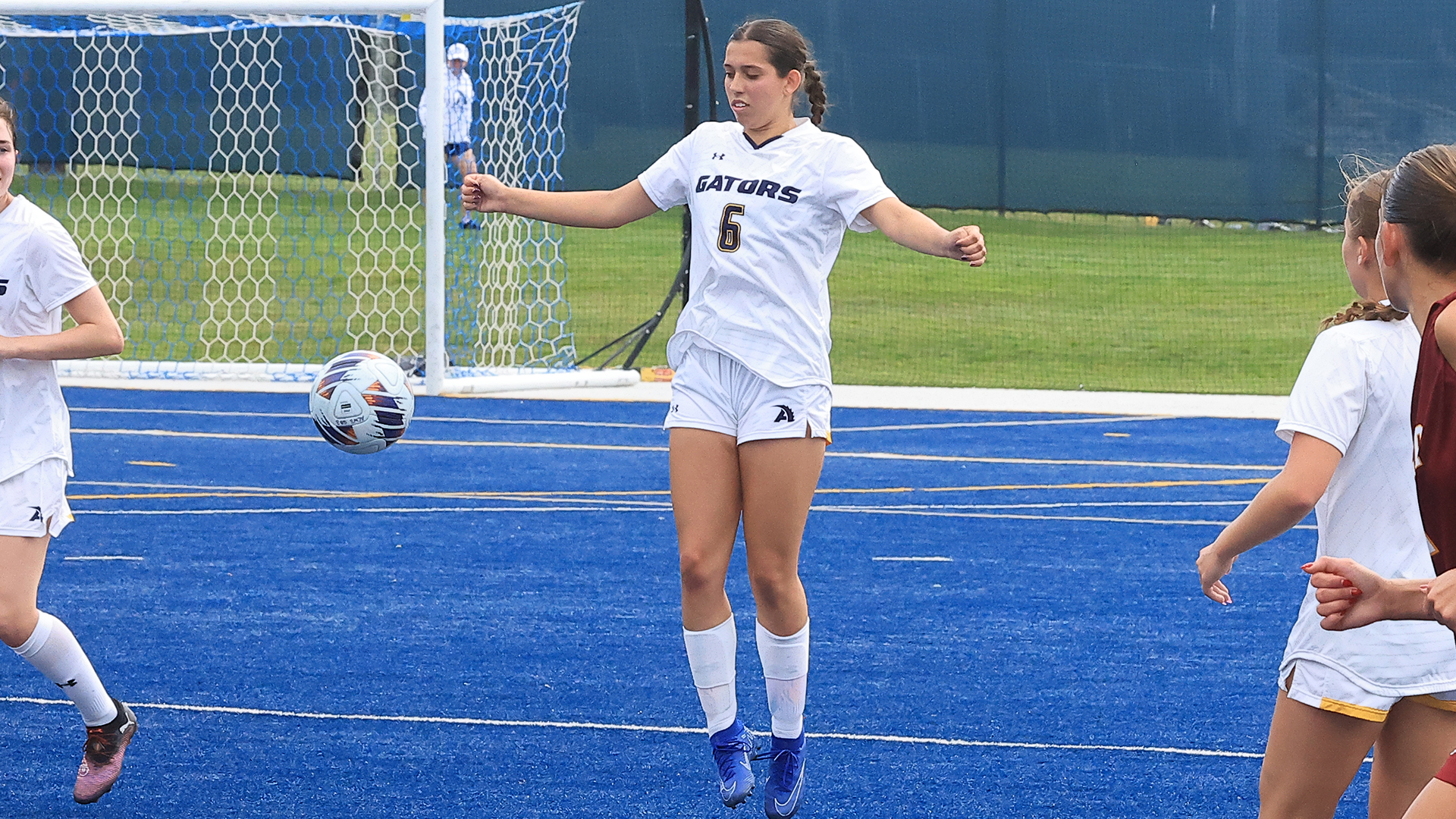 Allegheny College women’s soccer vs. St. John Fisher, 9–12-26. Photo by Ed Mailliard.
