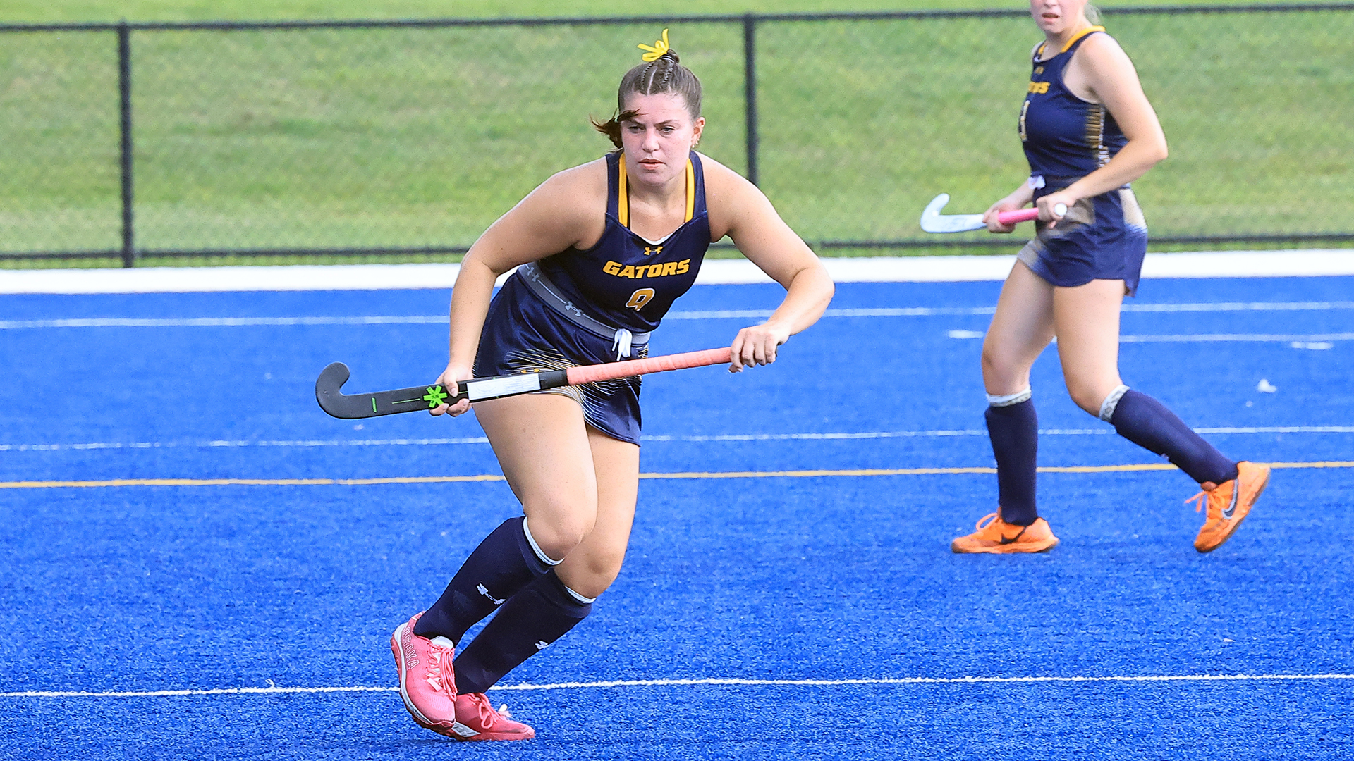 Allegheny College field hockey vs. Keuka, 9–1-26. Photo by Ed Mailliard.