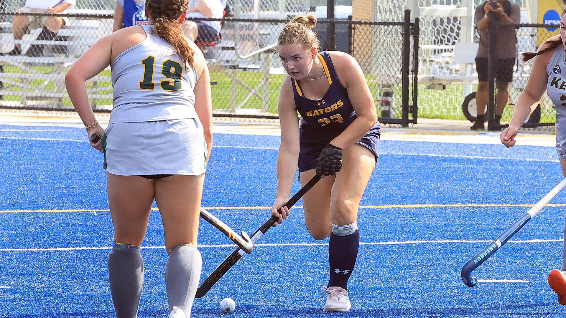 Allegheny College field hockey vs. Keuka, 9–1-26. Photo by Ed Mailliard.