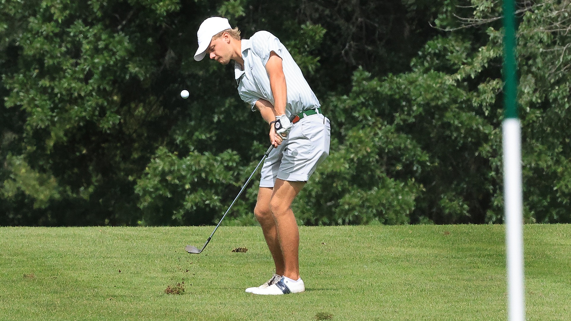 Christopher Hoffman at the Guy & Jeanne Kuhn Memorial Invitational, Sept. 21, 2026. Photo by Ed Mailliard.