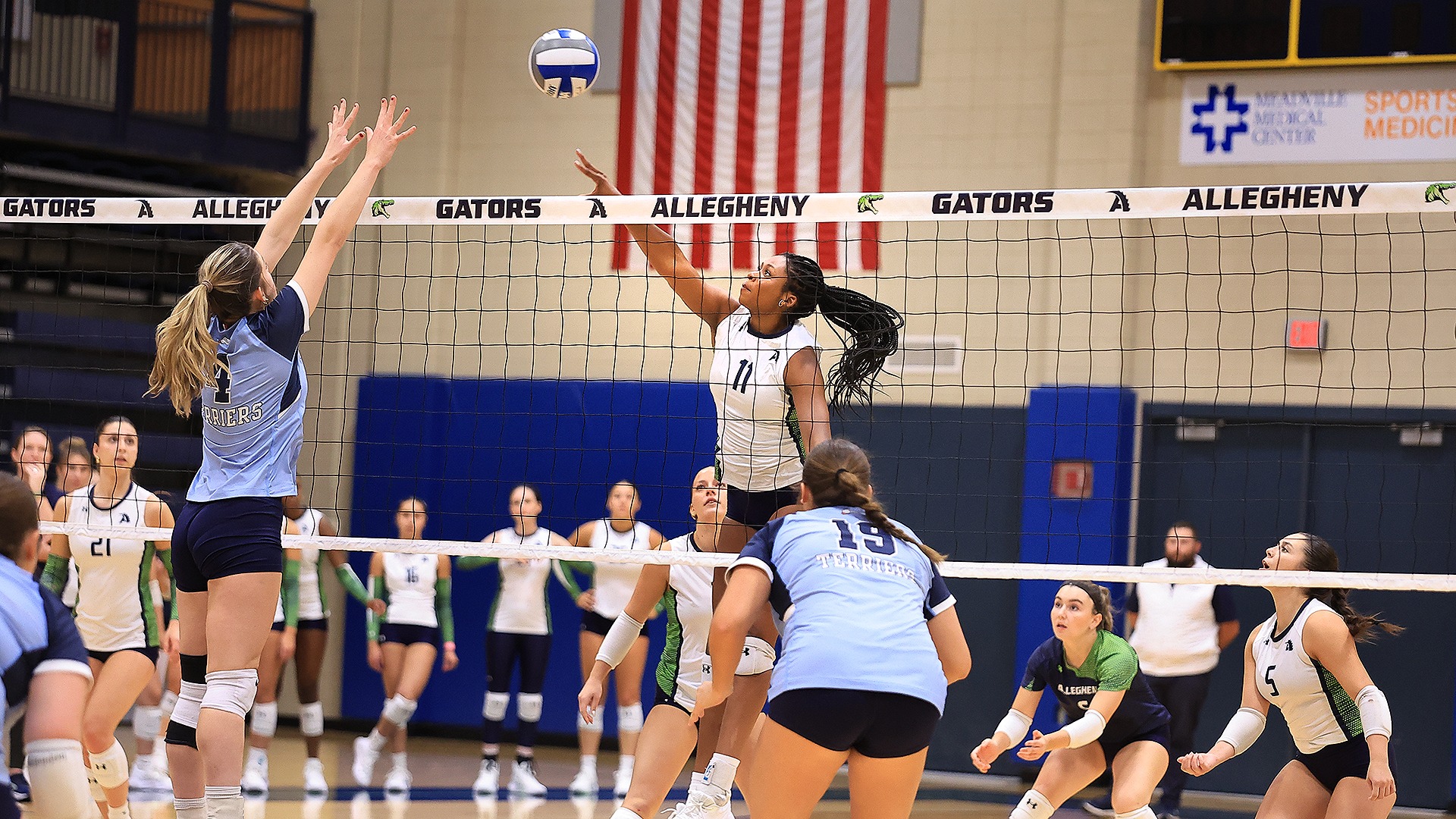 Skyler Fatola in action against Hiram