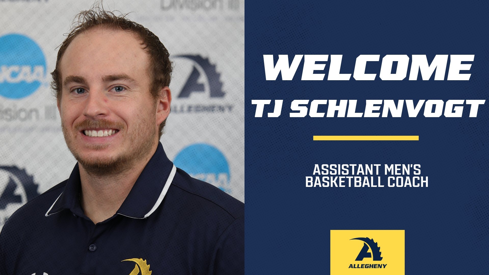 Assistant men's basketball coach TJ Schlenvogt