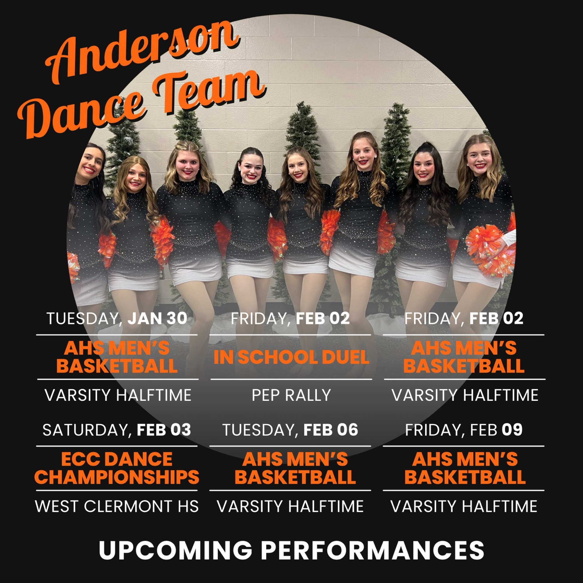 Dance Upcoming Performances 1-29-2024