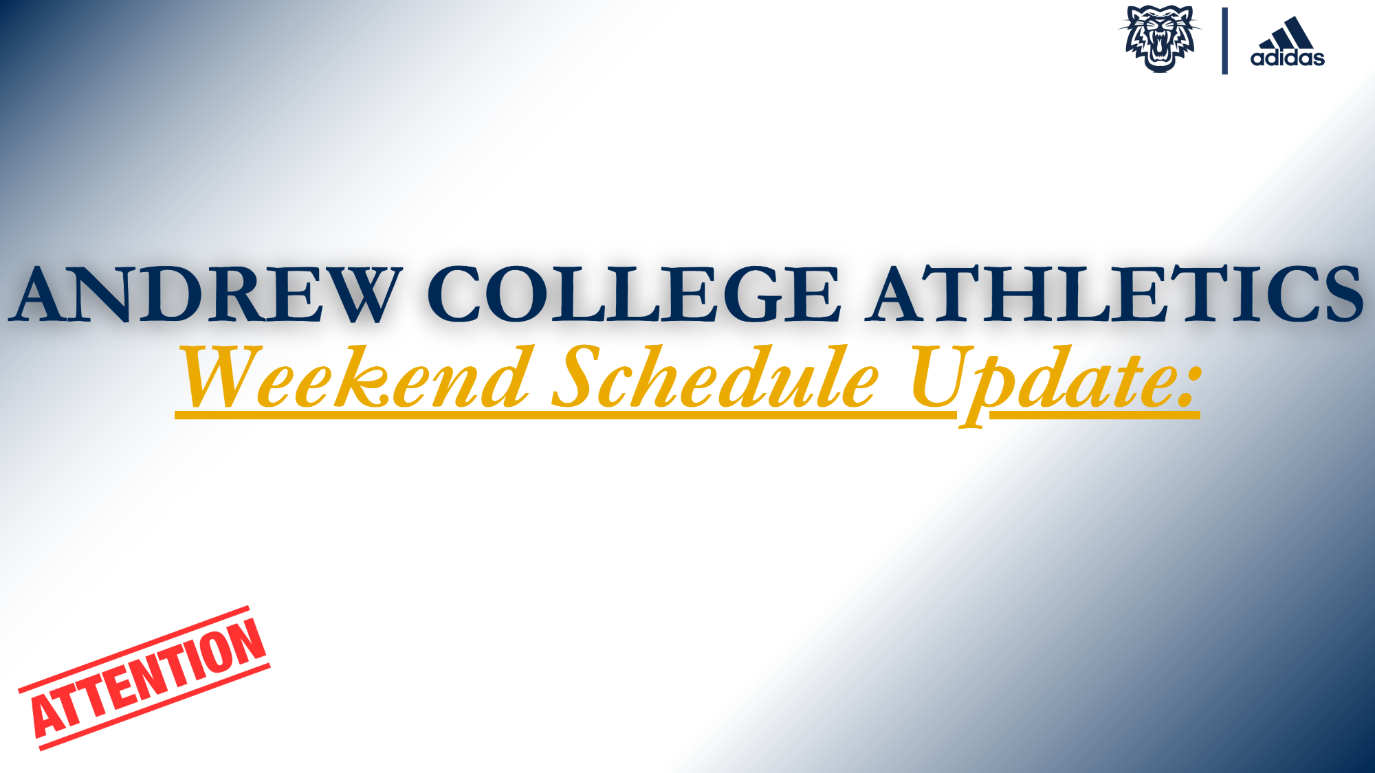 Schedule Updates