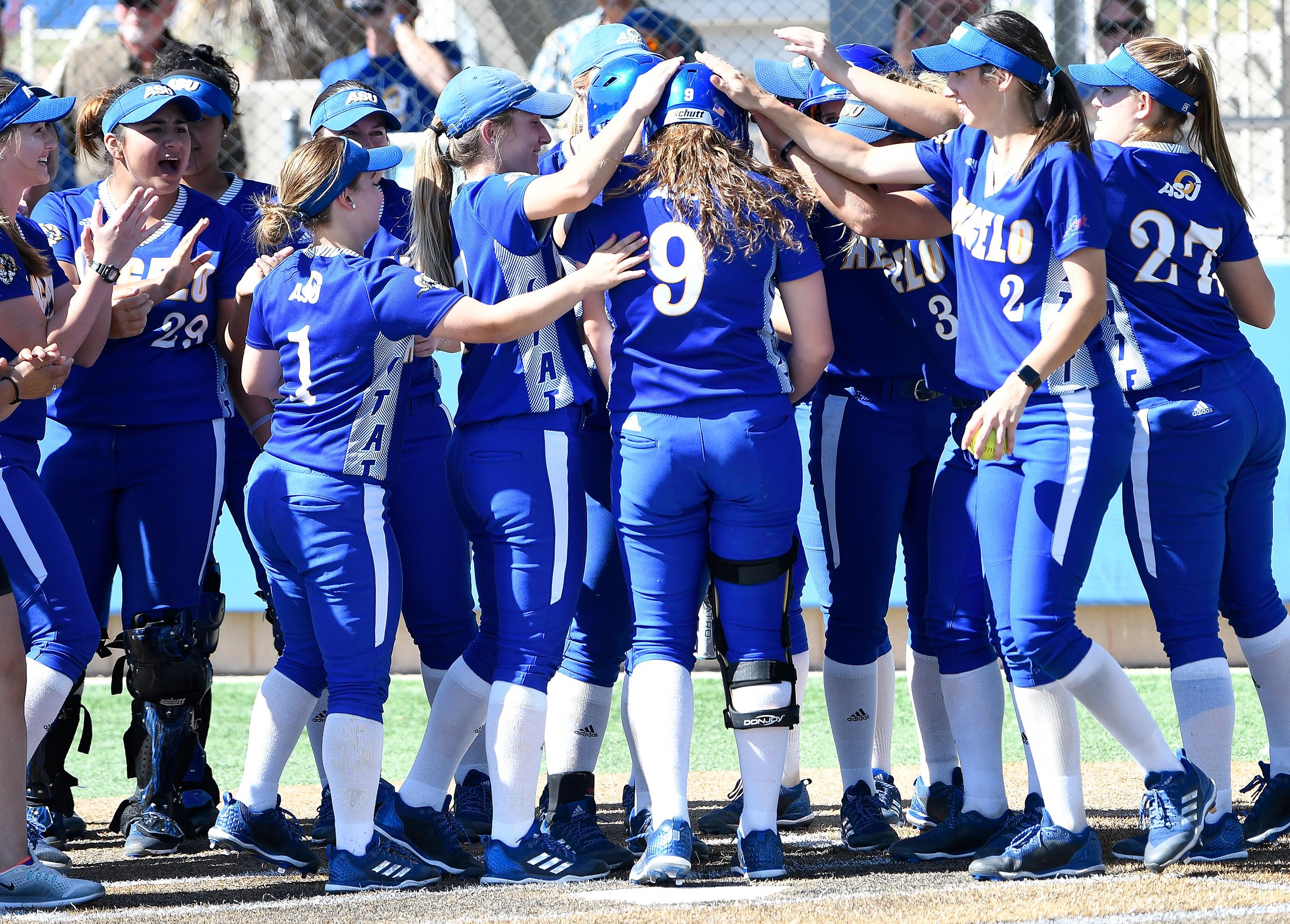Jade Strother Softball Angelo State University Athletics