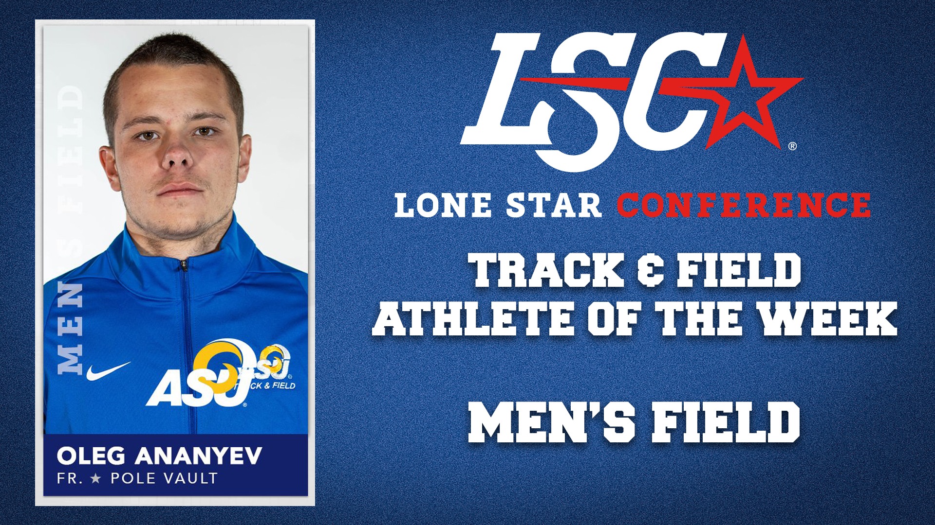 Oleg Ananyev, LSC Athlete of the Week