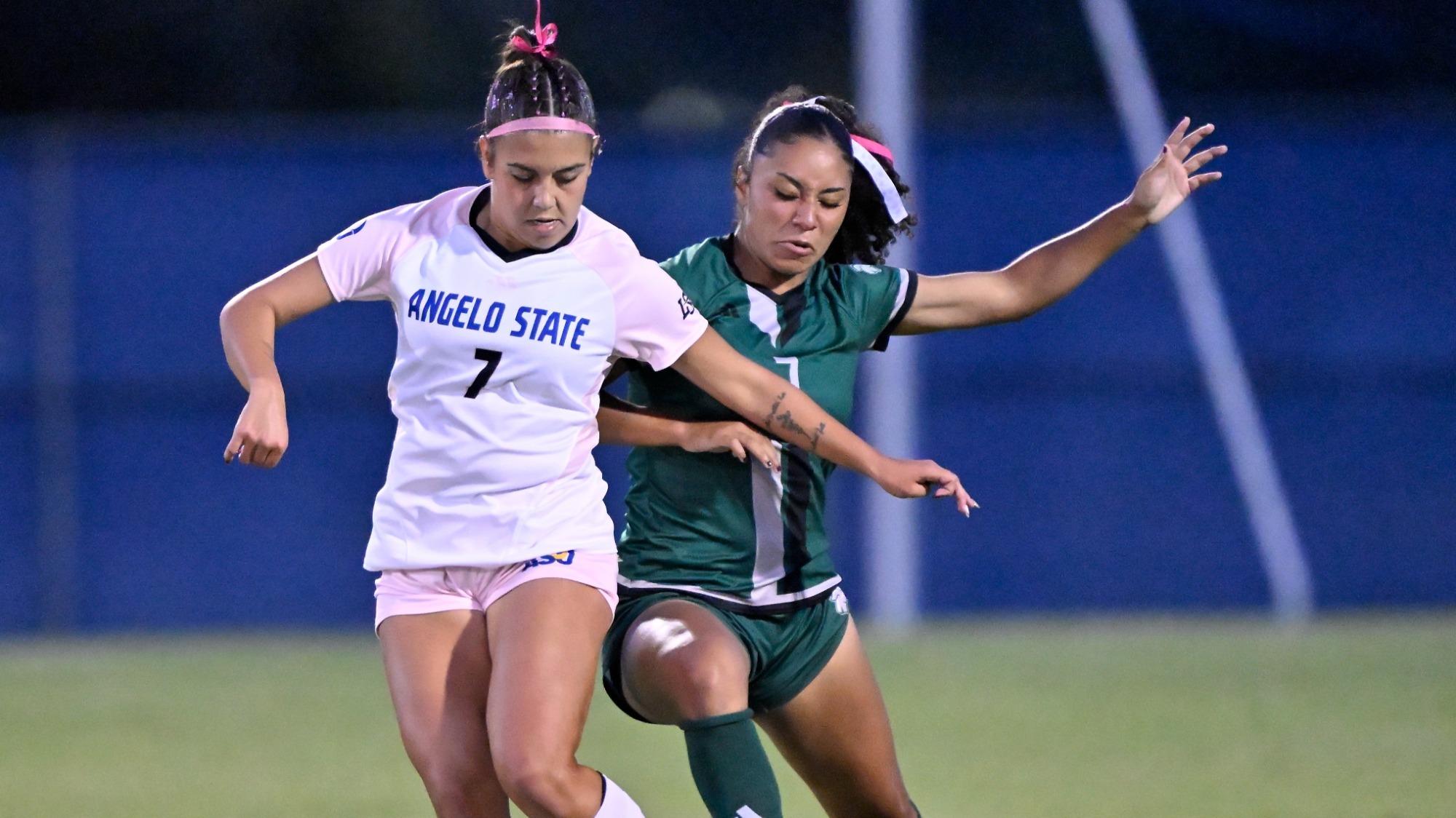 Carley Martinez playing soccer 