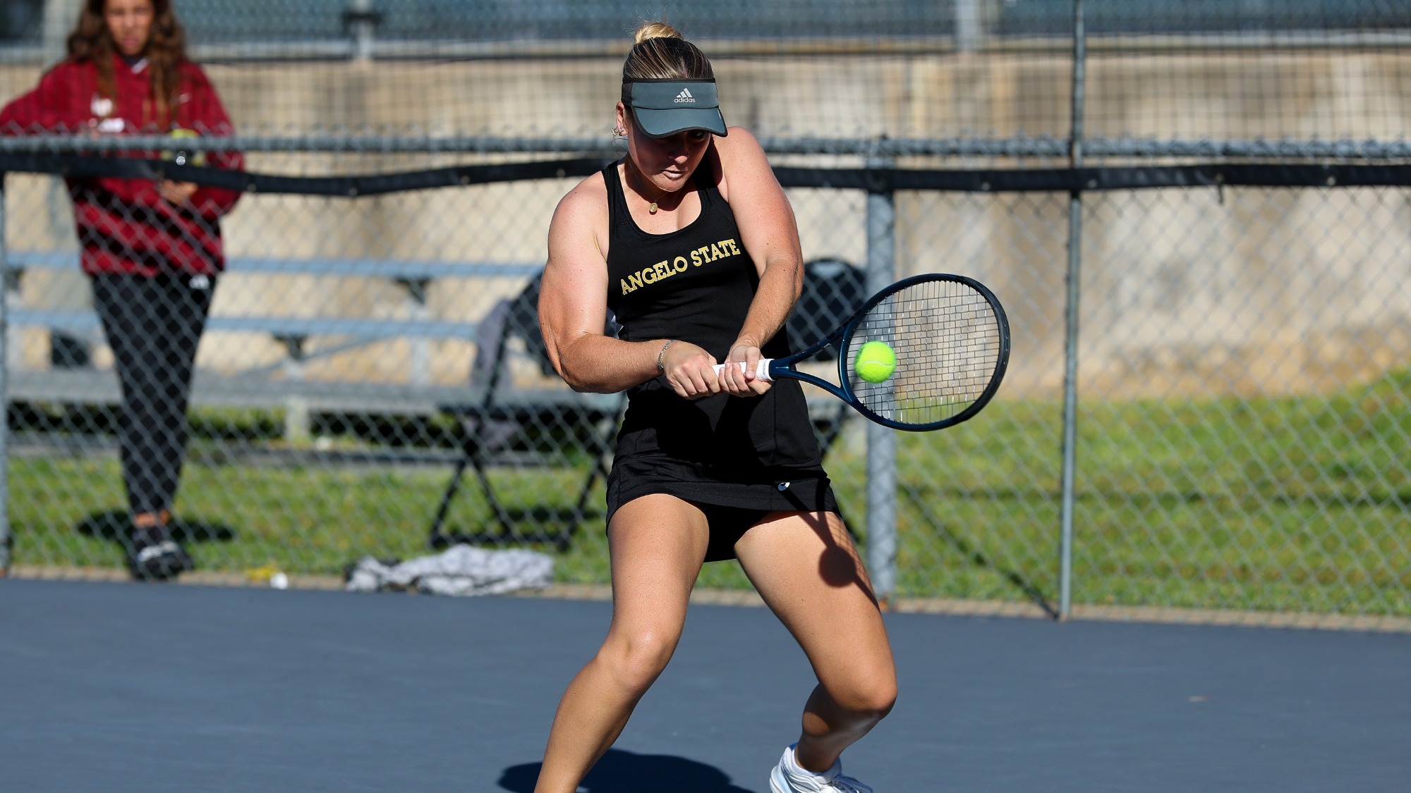 Margaux Rene playing tennis 