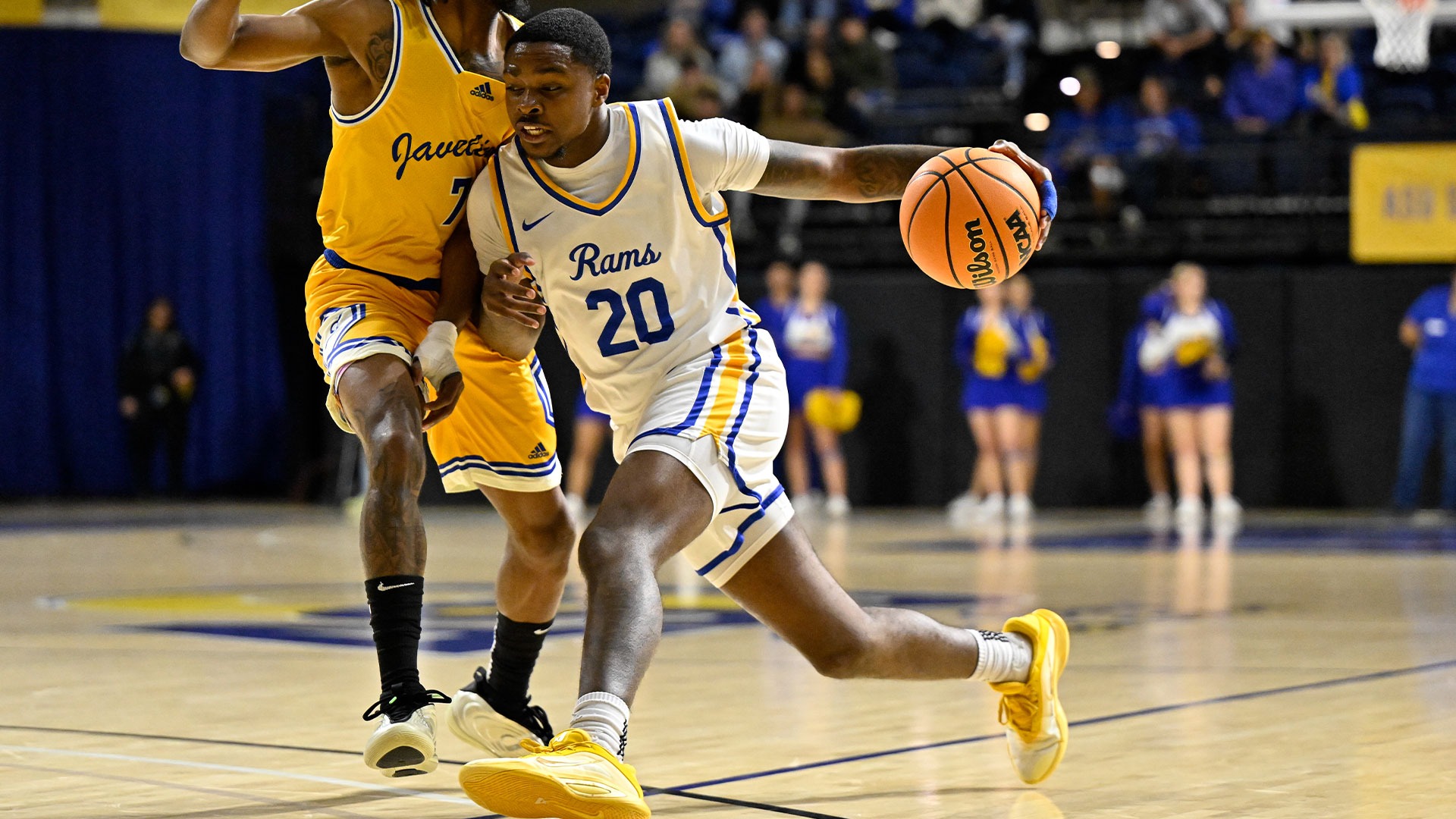Jordan Crawford dribbles vs. TAMUK