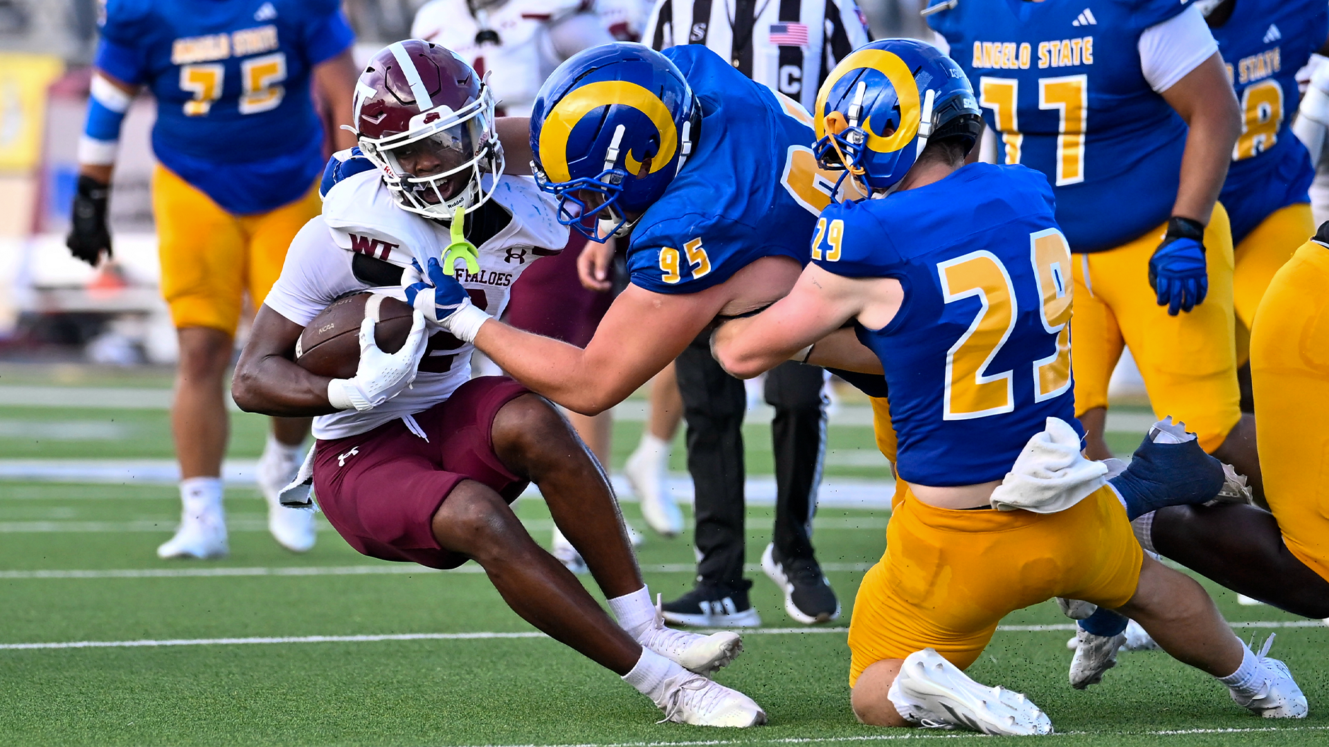 Rams defense against WT