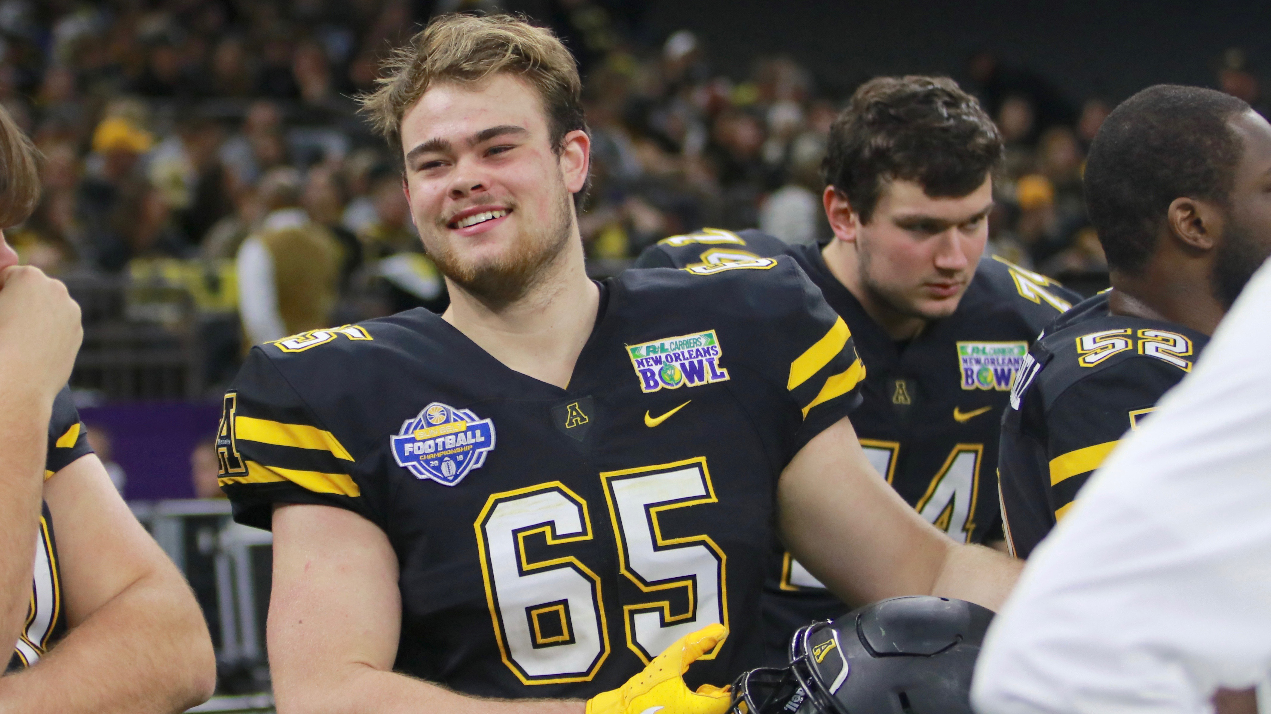 Gage Blackston Football App State Athletics