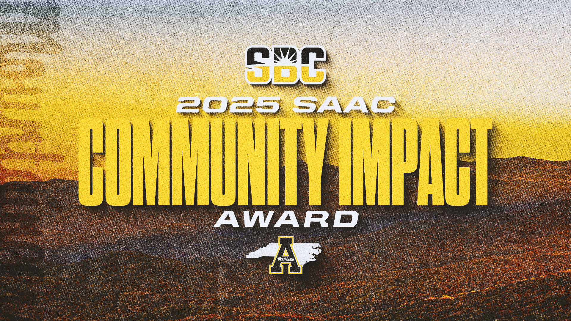 2024-25 SAAC Community Impact Award Header