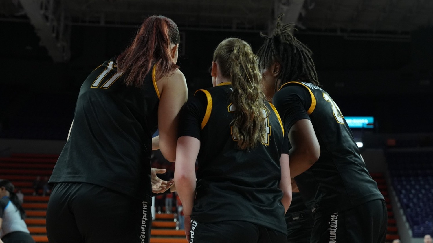 Team Huddle at Clemson