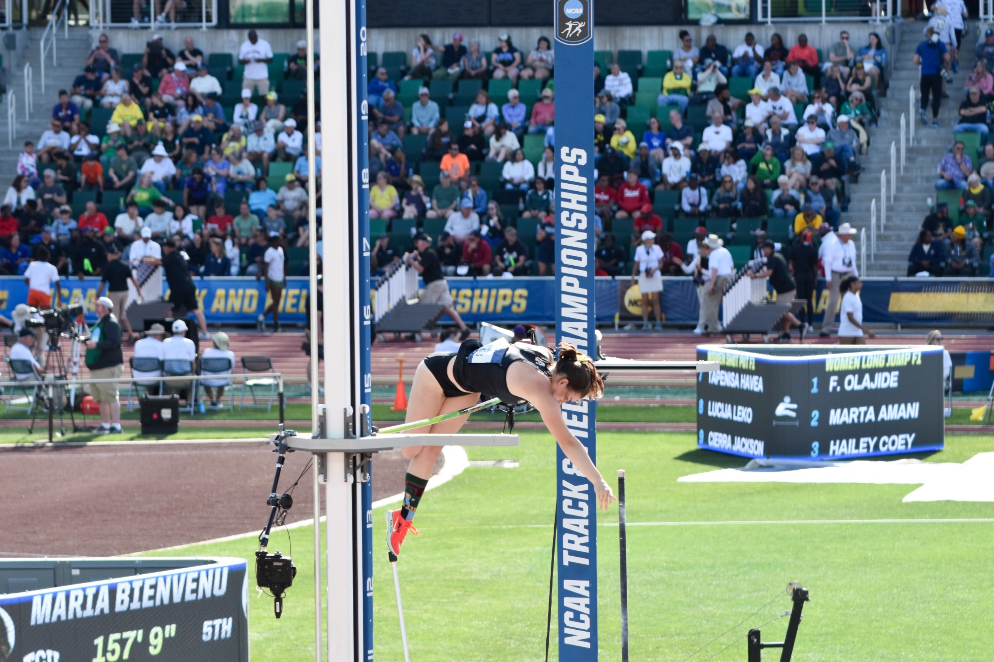 Lilly Nichols at the NCAA Championships