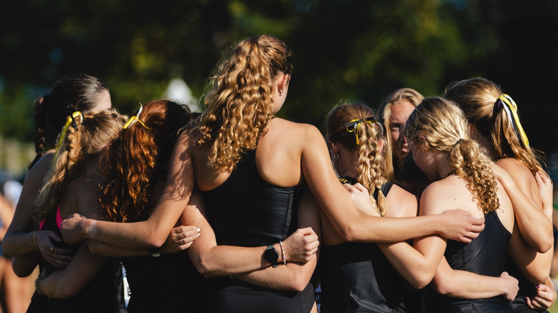 Women's Team Huddle