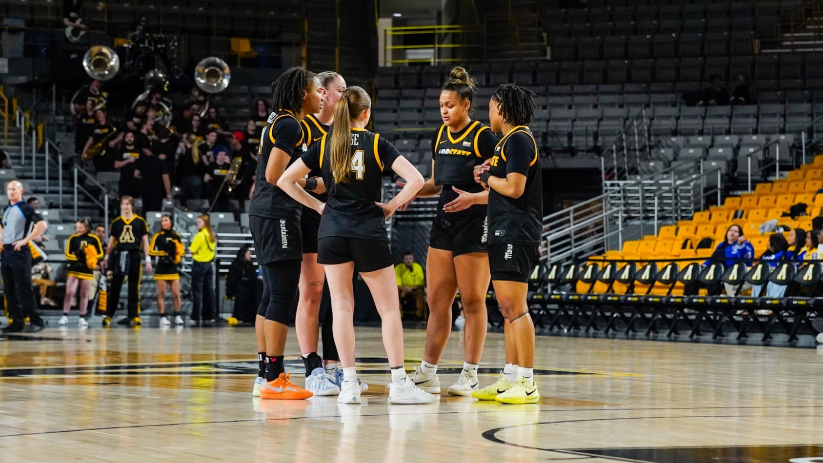 Team Huddle vs. Georgia Southern