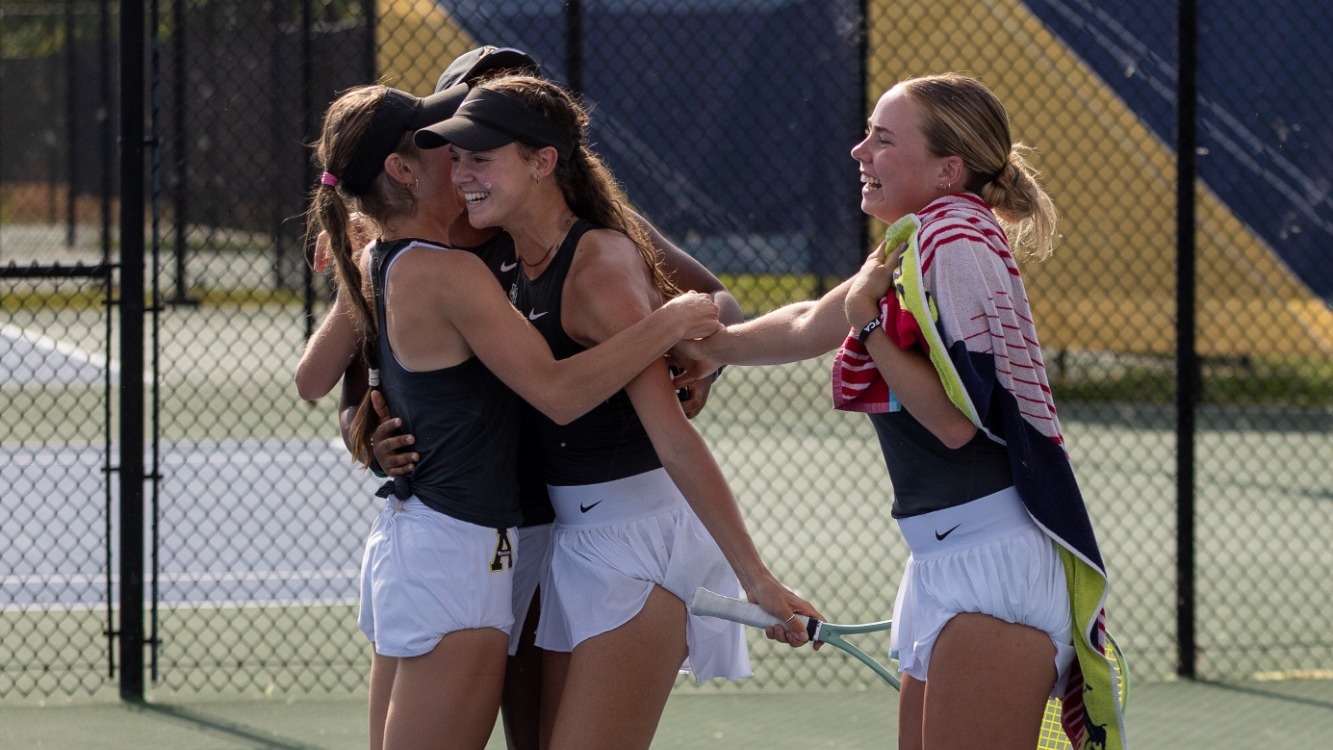 Allegra Hodson team celebration