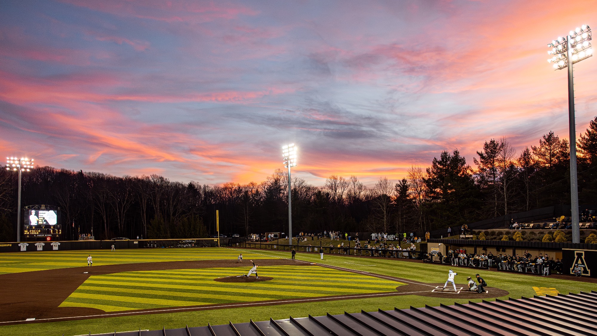 Baseball Sunset