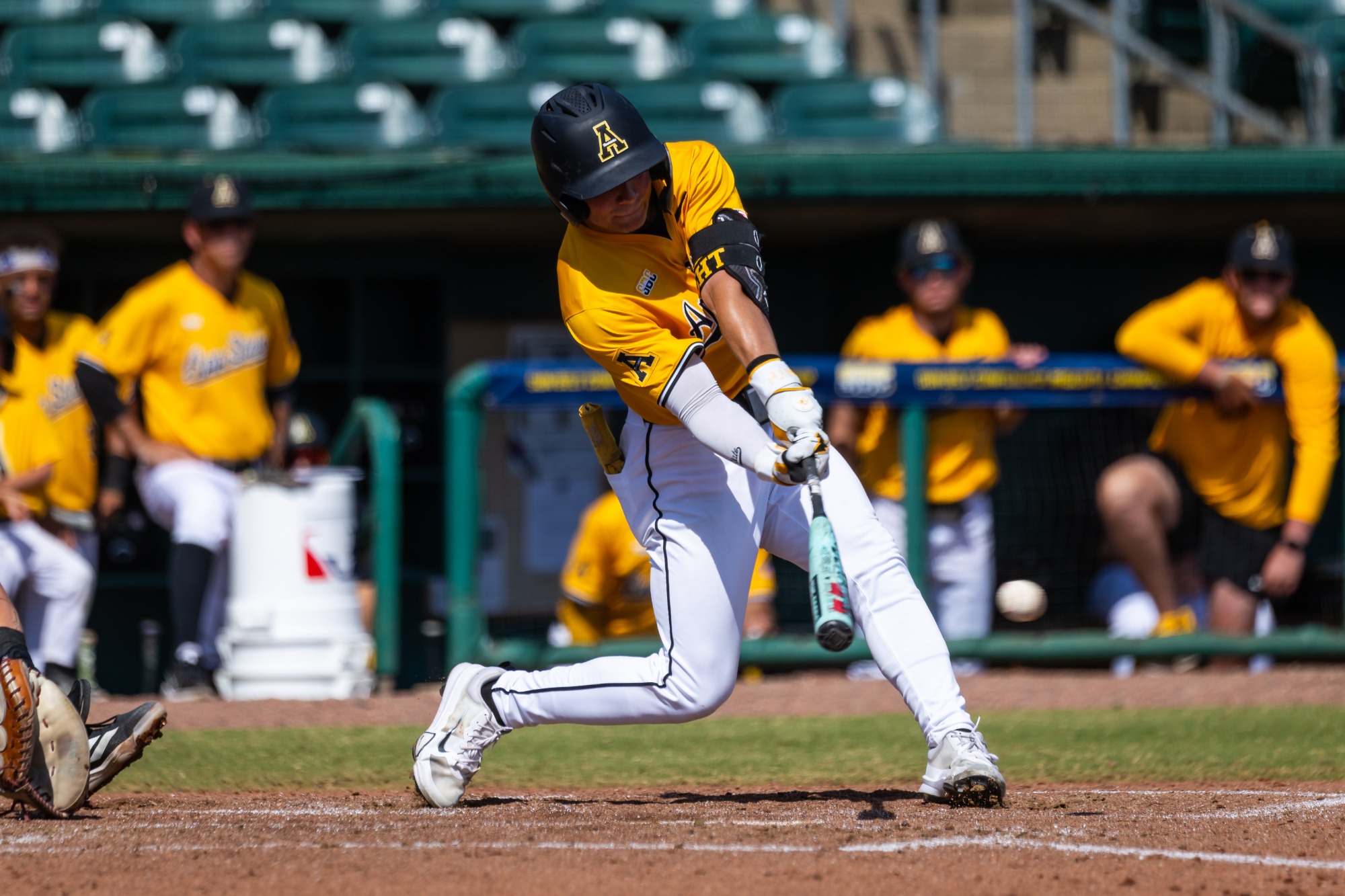 Appalachian State during the 2026 Sun Belt Baseball Championships at DABOS Park on May 20, 2026 in Montgomery, Alabama. (Photograph by AJ Henderson / Sun Belt Conference)