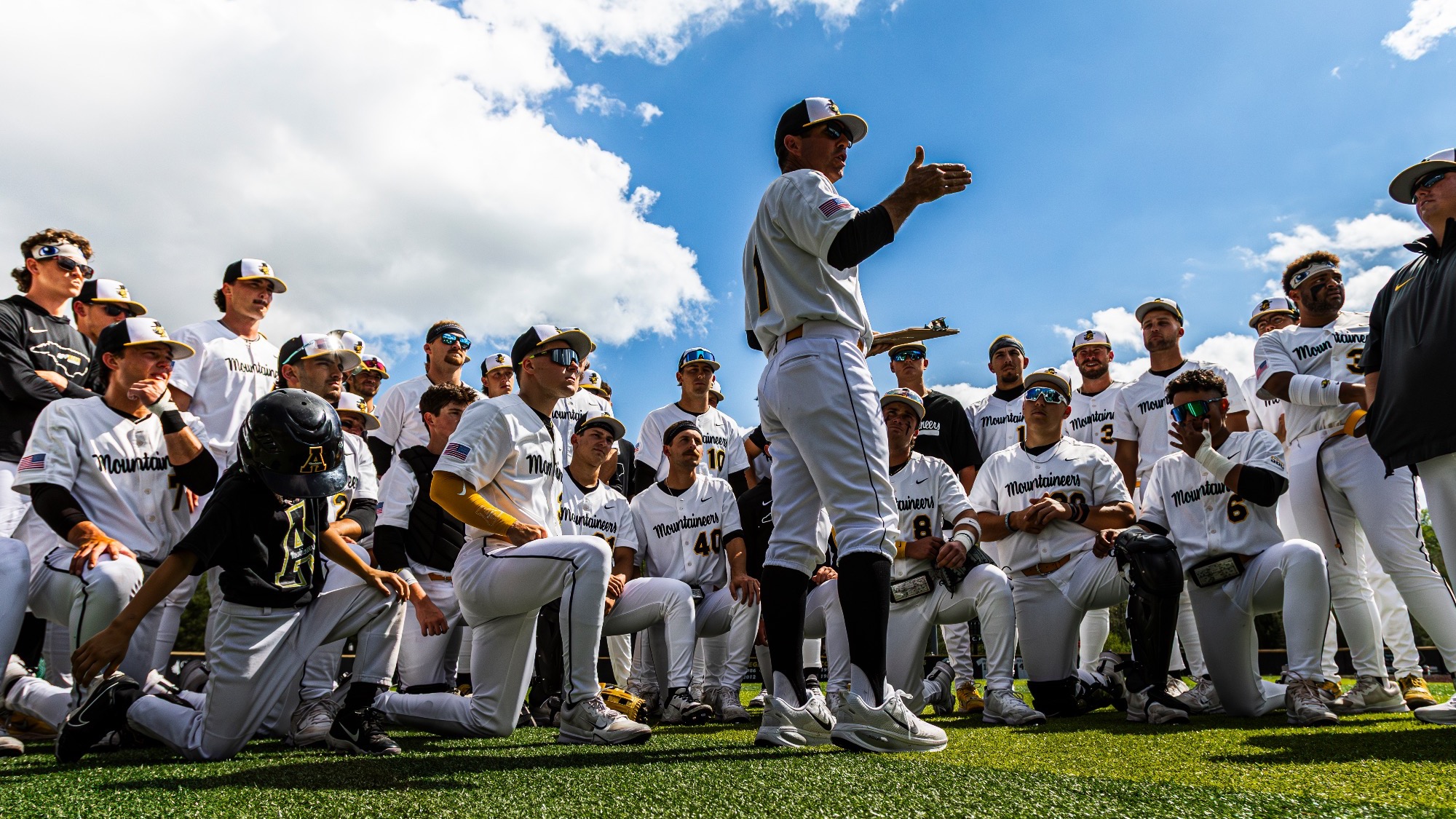 Postgame Baseball Huddle