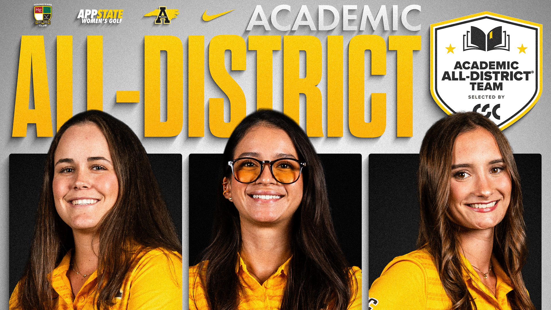 Academic All-District Women's Golf