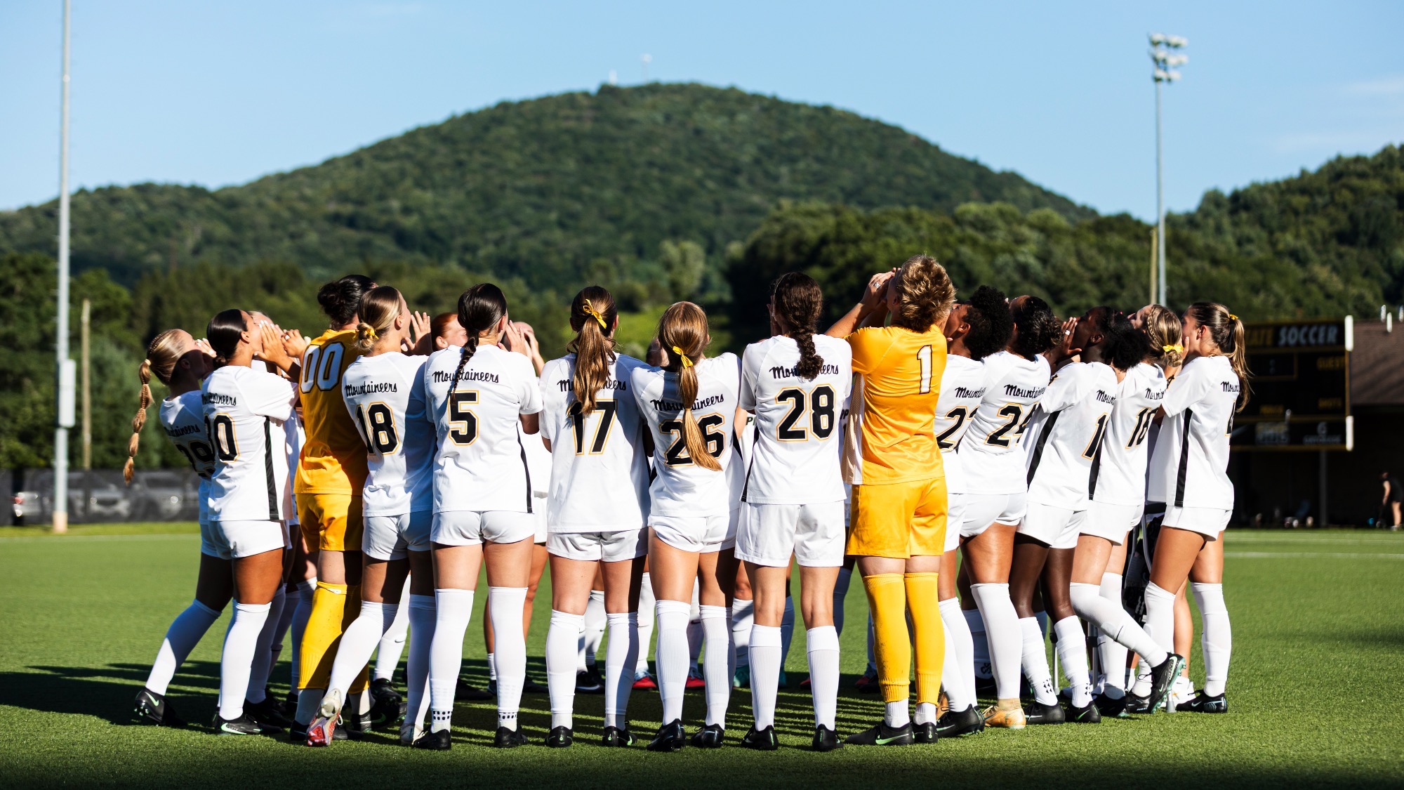 Soccer Pregame Huddle