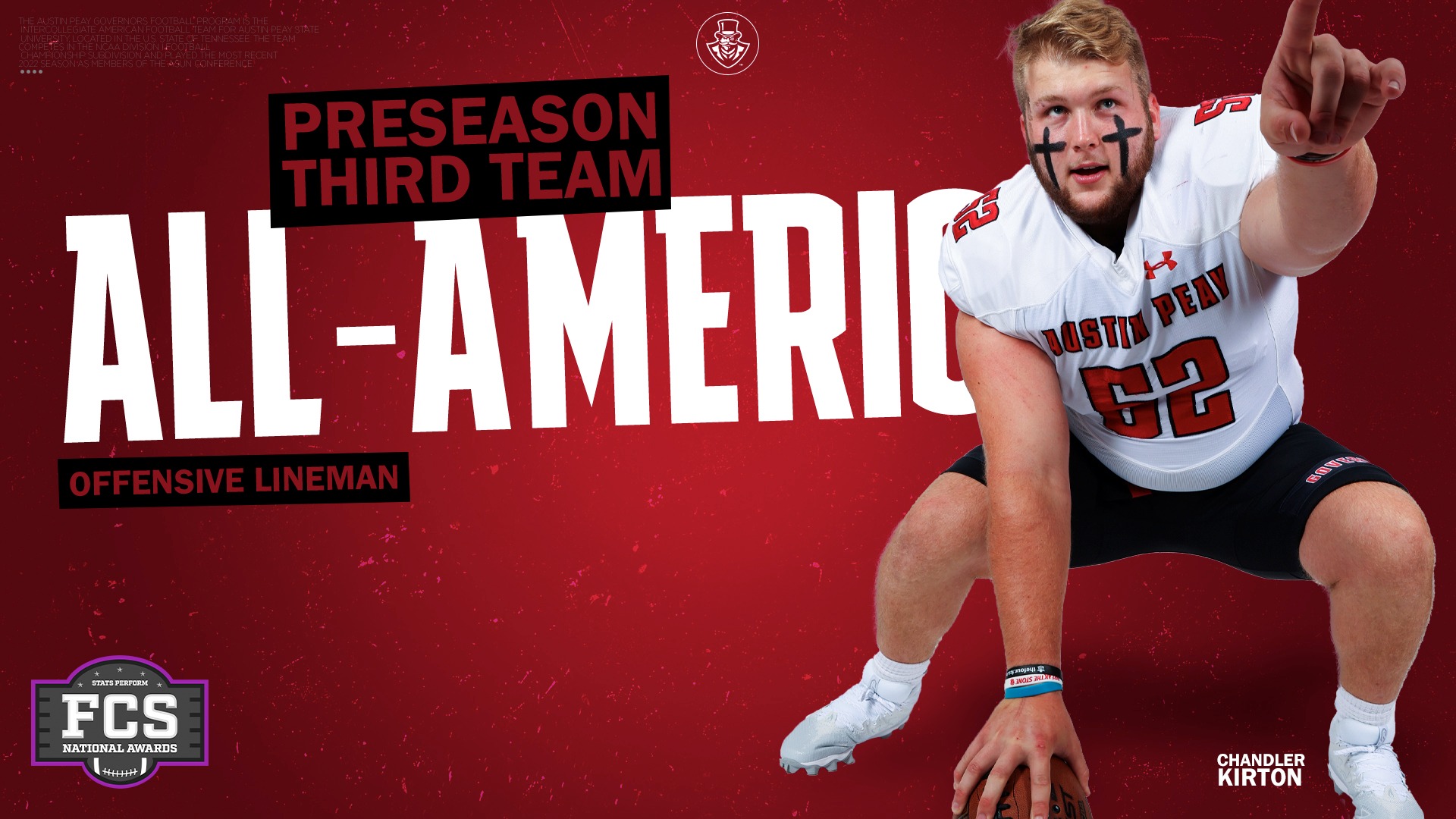 Govs Announce Home Kickoff Times and Game Themes for 2024 Football Season Austin Peay State