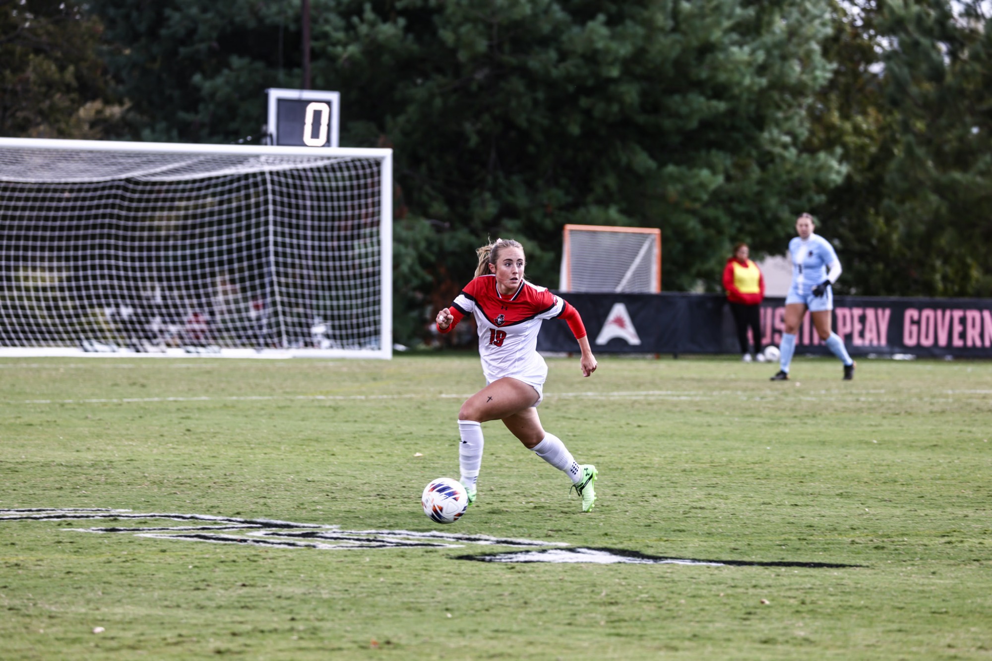 Austin Peay State University's soccer team played to a 1-0 loss against Lipscomb in its final home match of the 2025 season.