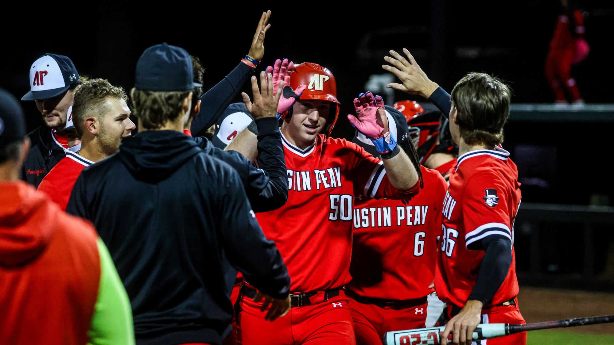 Austin Peay Smash Team defeated the Bang Team 10-0 during the annual Wild Card game Thursday night on Joe Maynard Field in Raymond C. Hand Park.