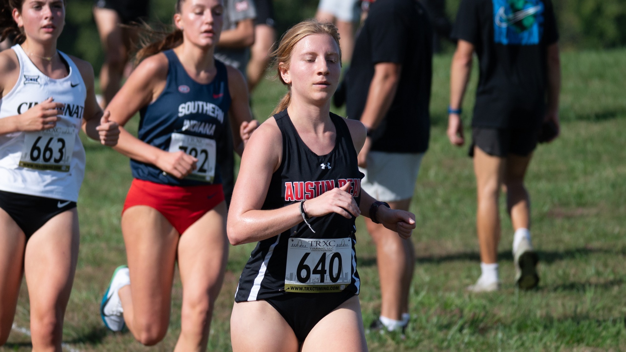 Shaye Foster at Angel Mounds Invitational