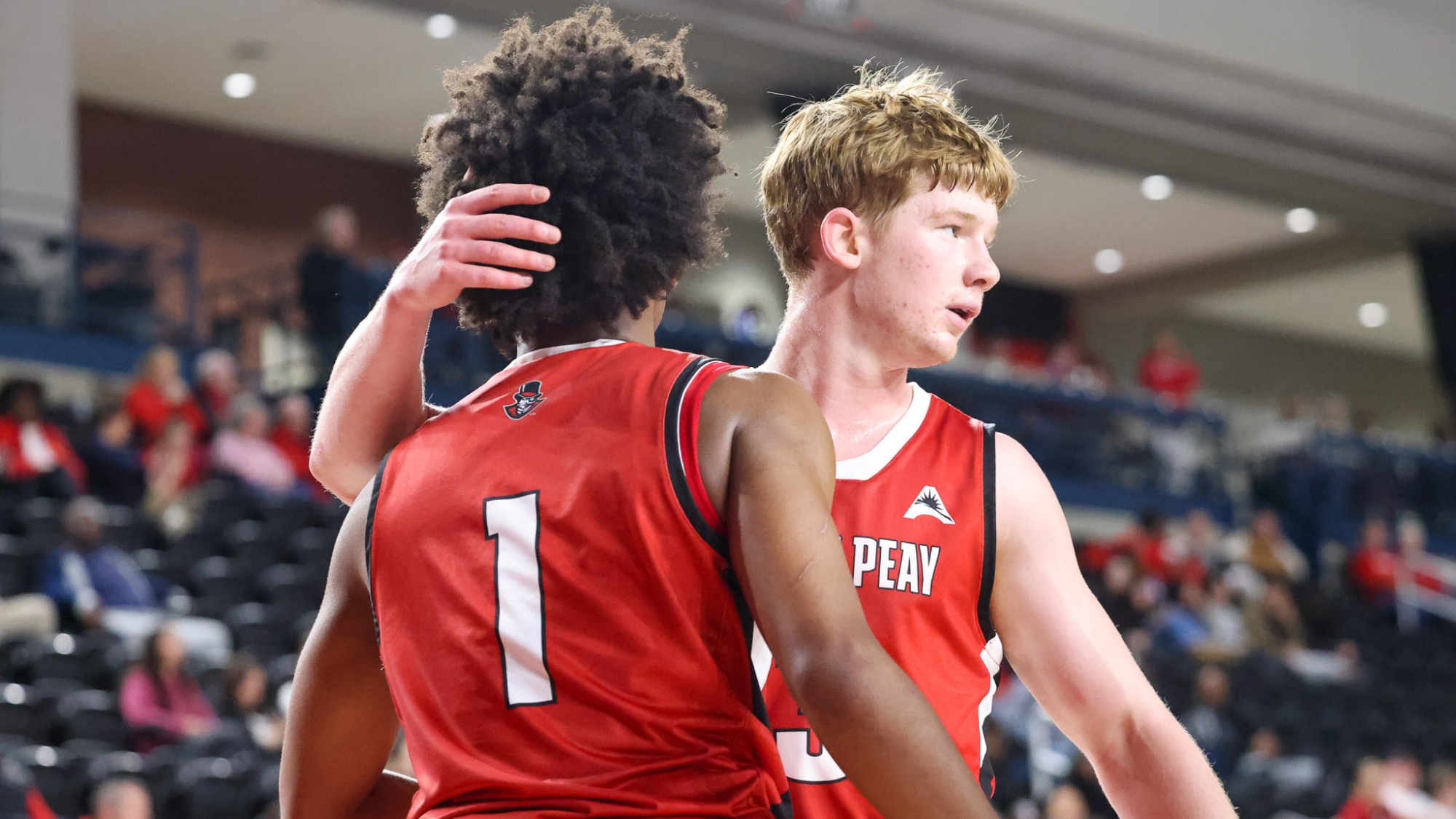 Zyree Collins and Matt Enright vs. ETSU