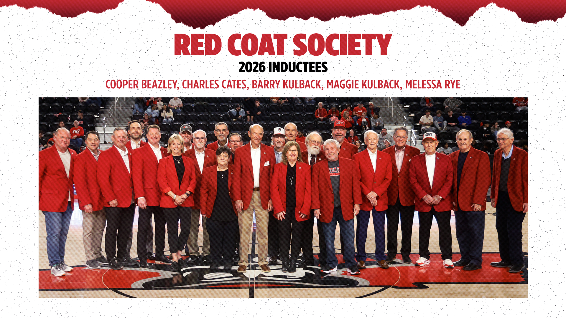 2026 Red Coat Society Induction