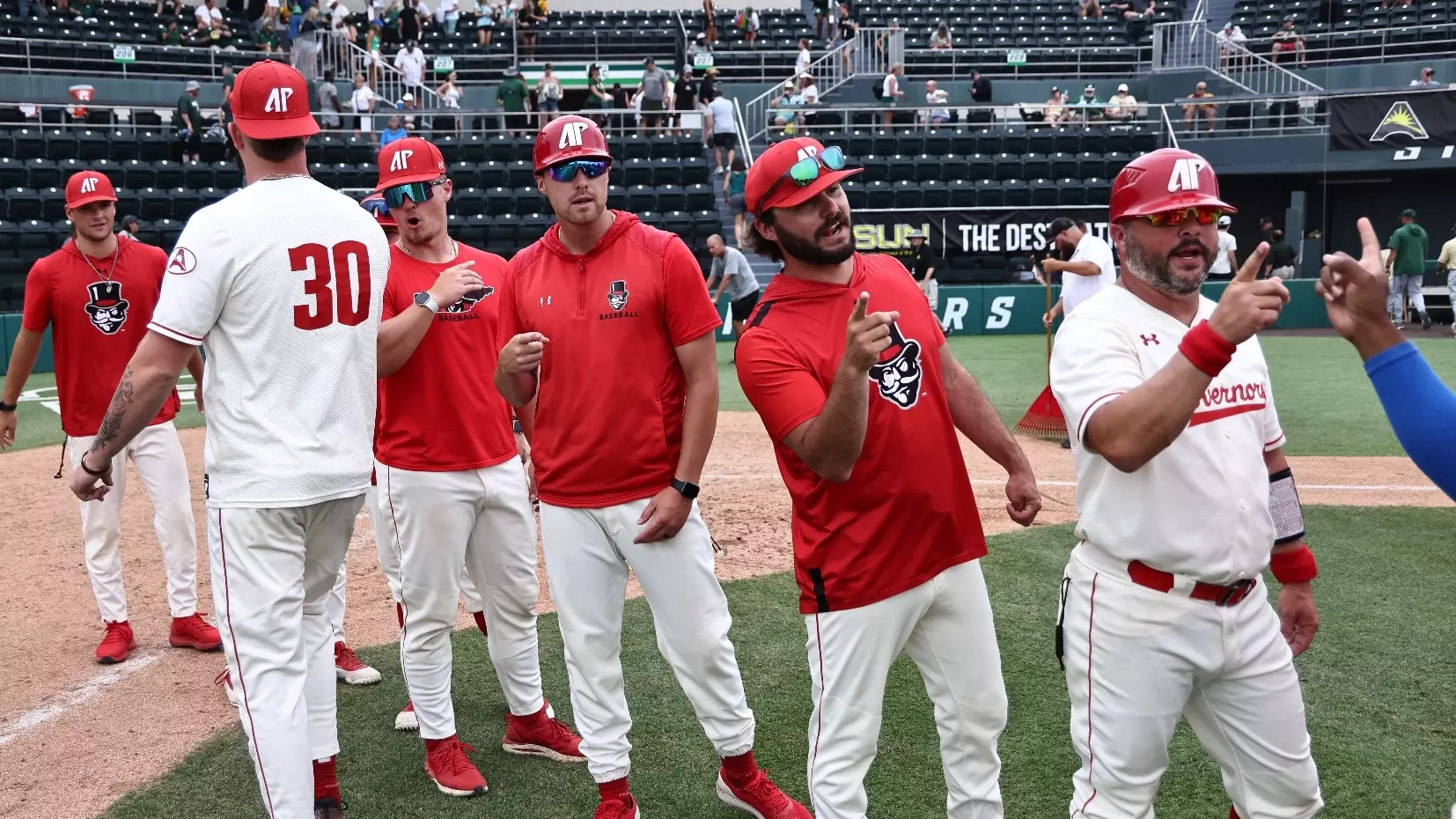 Littell and Kimbel at 2025 ASUN Championship