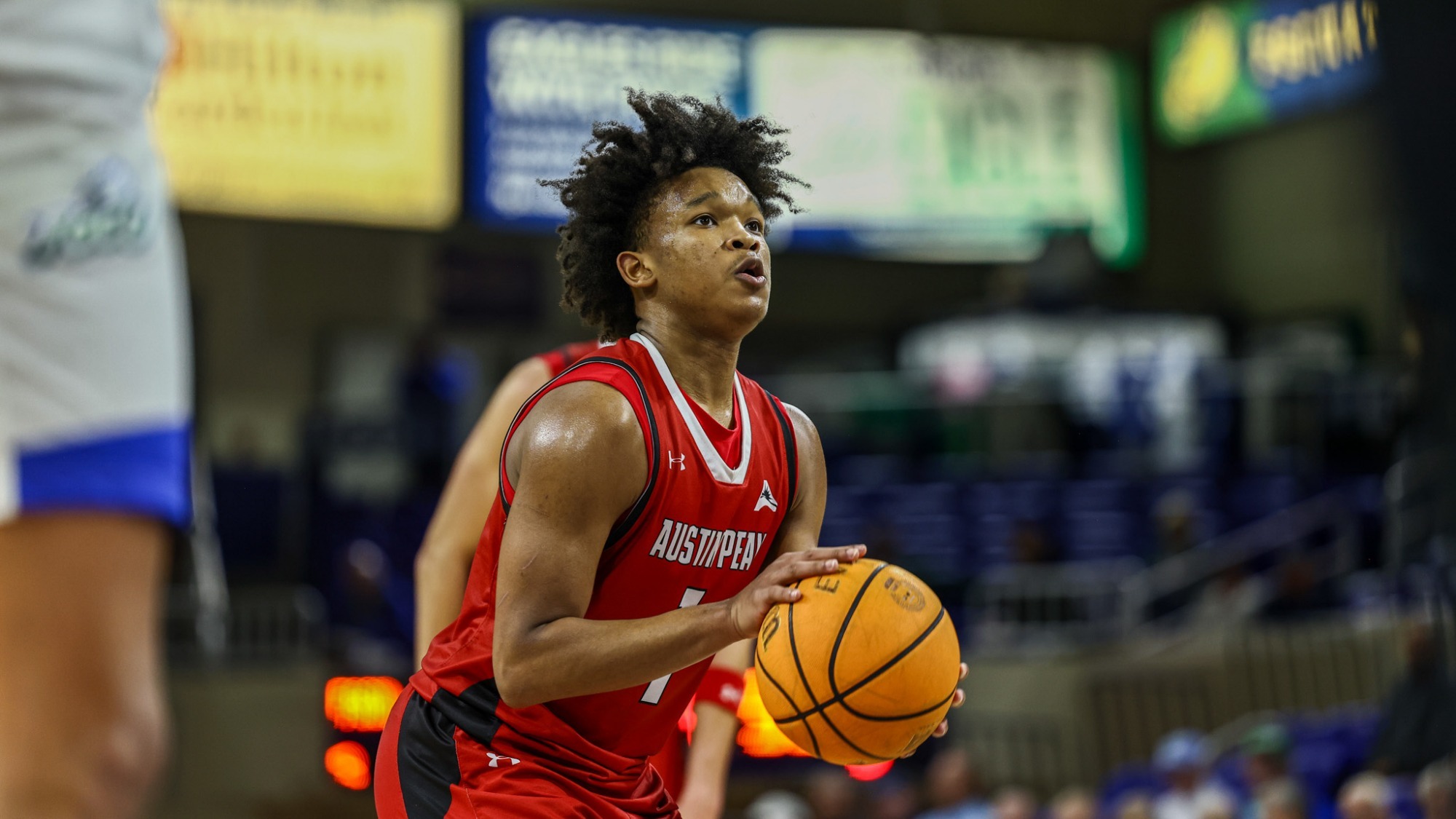 Zyree Collins free throw at FGCU