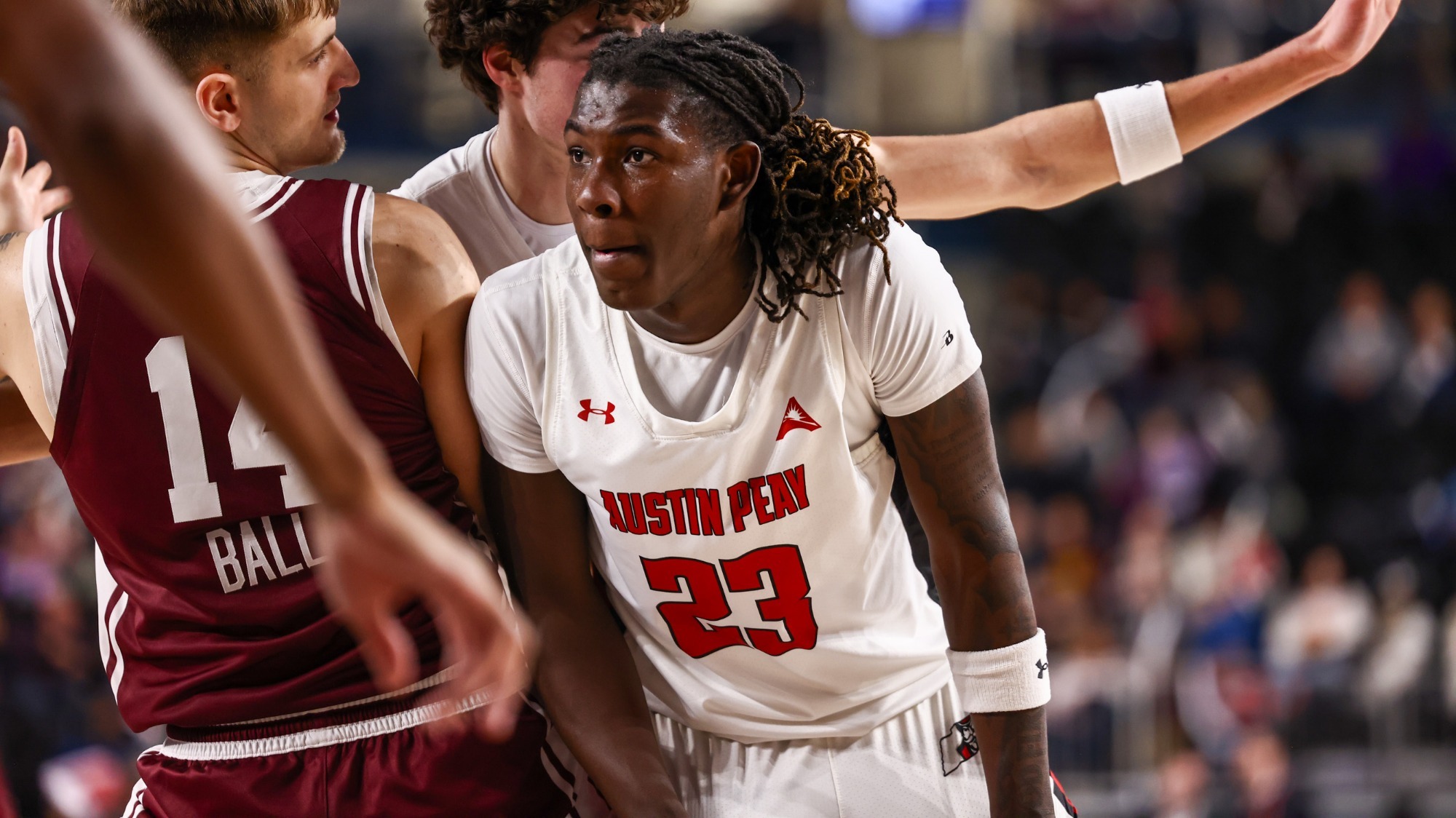 Ja'Corey Robinson against EKU