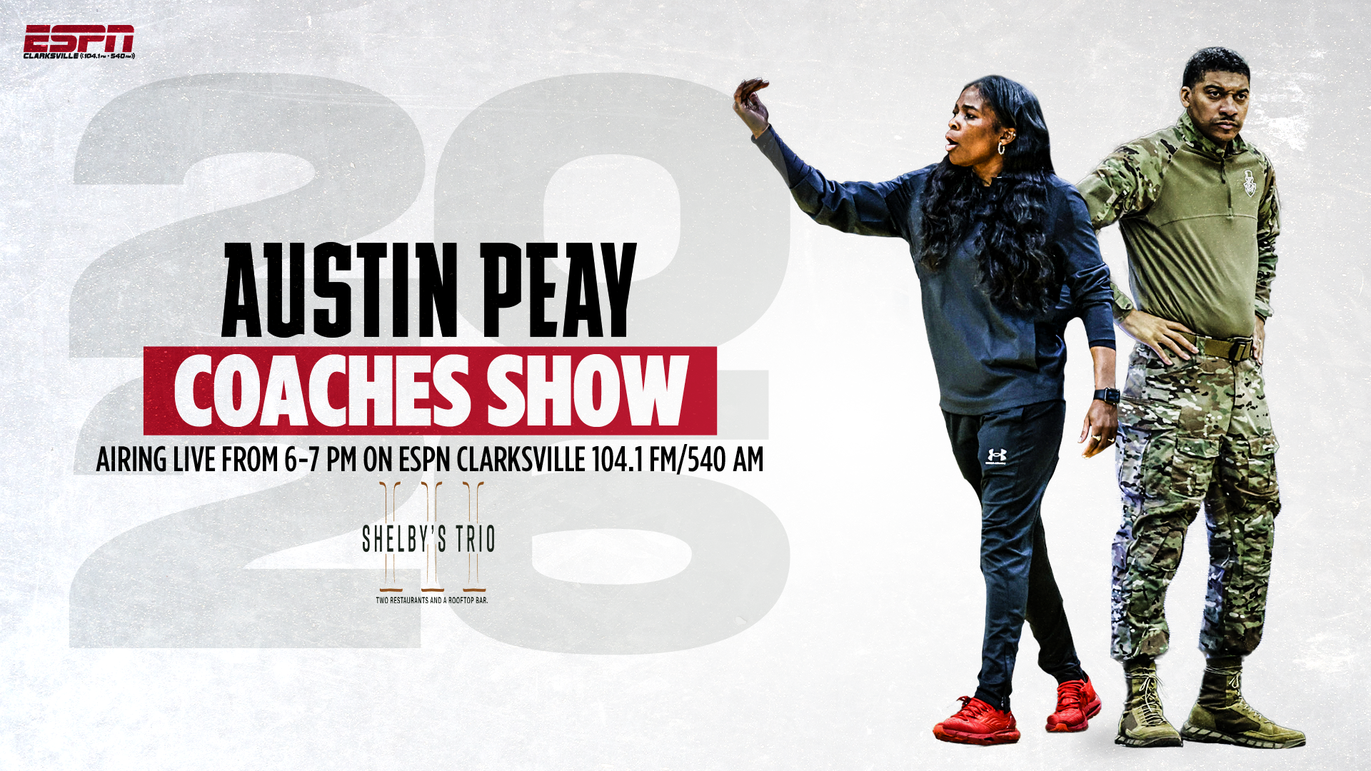 M/WBB Coaches Show at Shelby's Trio