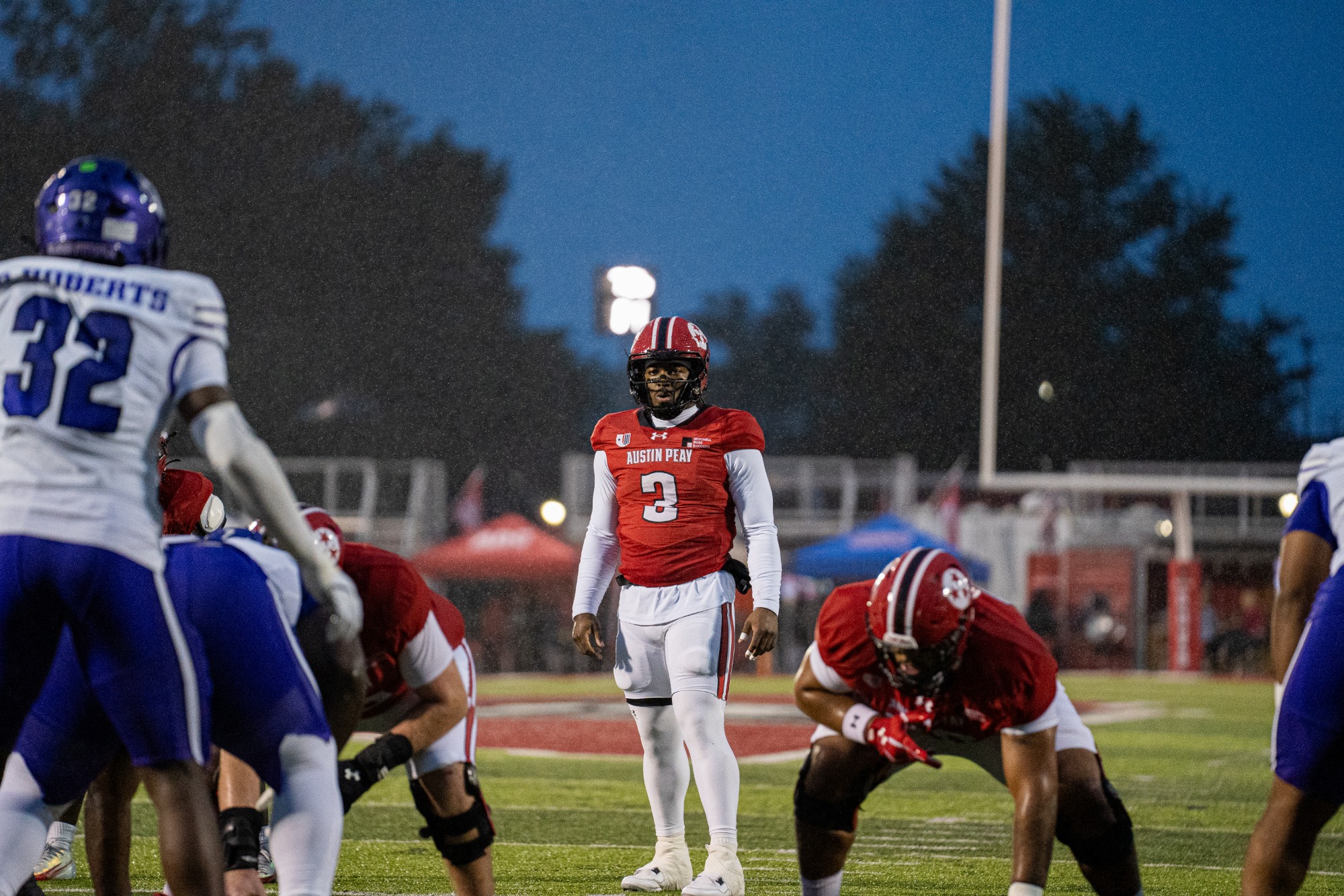 Austin Peay’s football team fell to #2 Tarleton State, 40-32, Oct. 10 at Fortera Stadium.