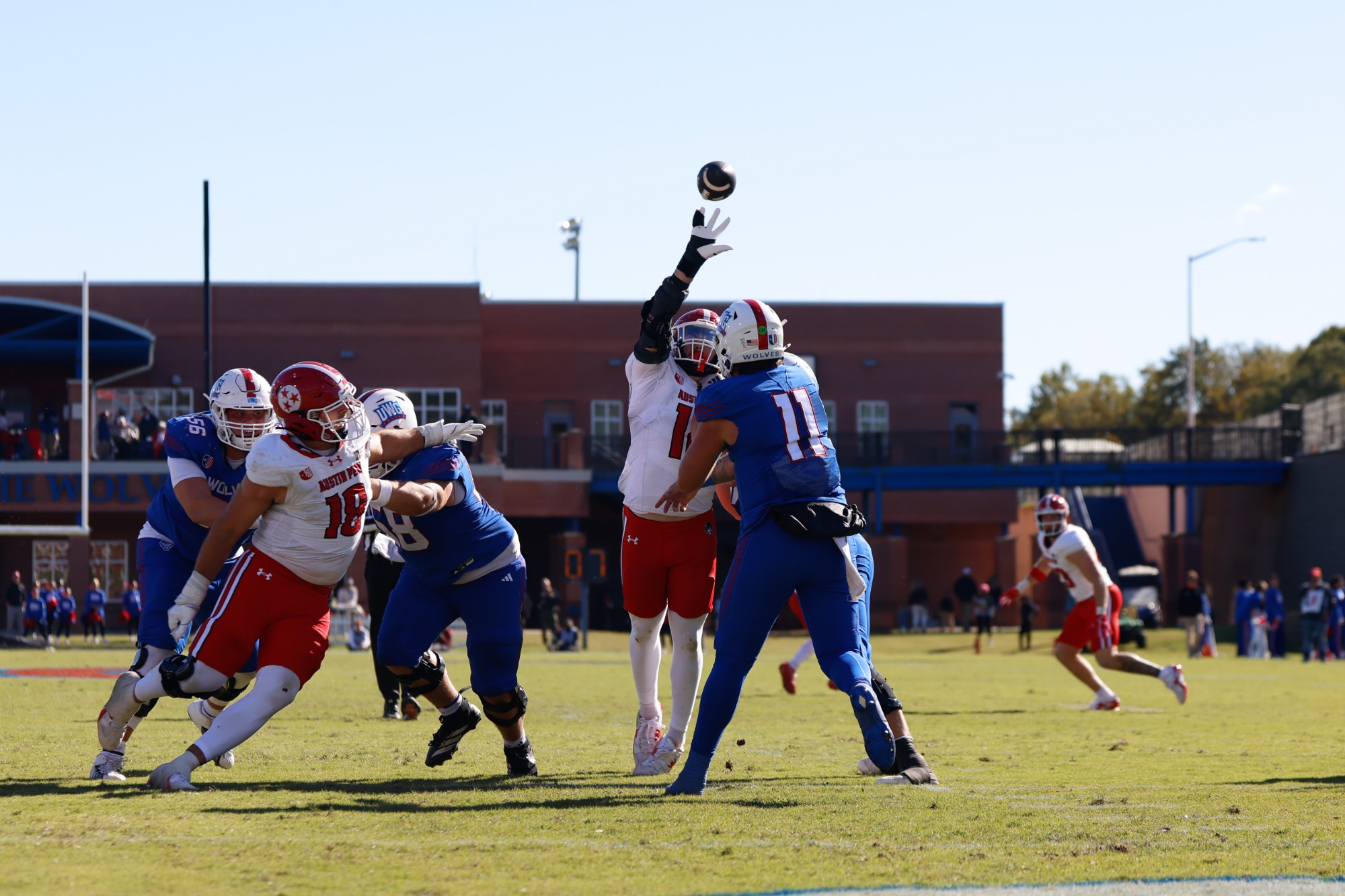 Austin Peay's football team earned a 24-10 win at West Georgia, Saturday, at University Stadium in Carrollton, Georgia.