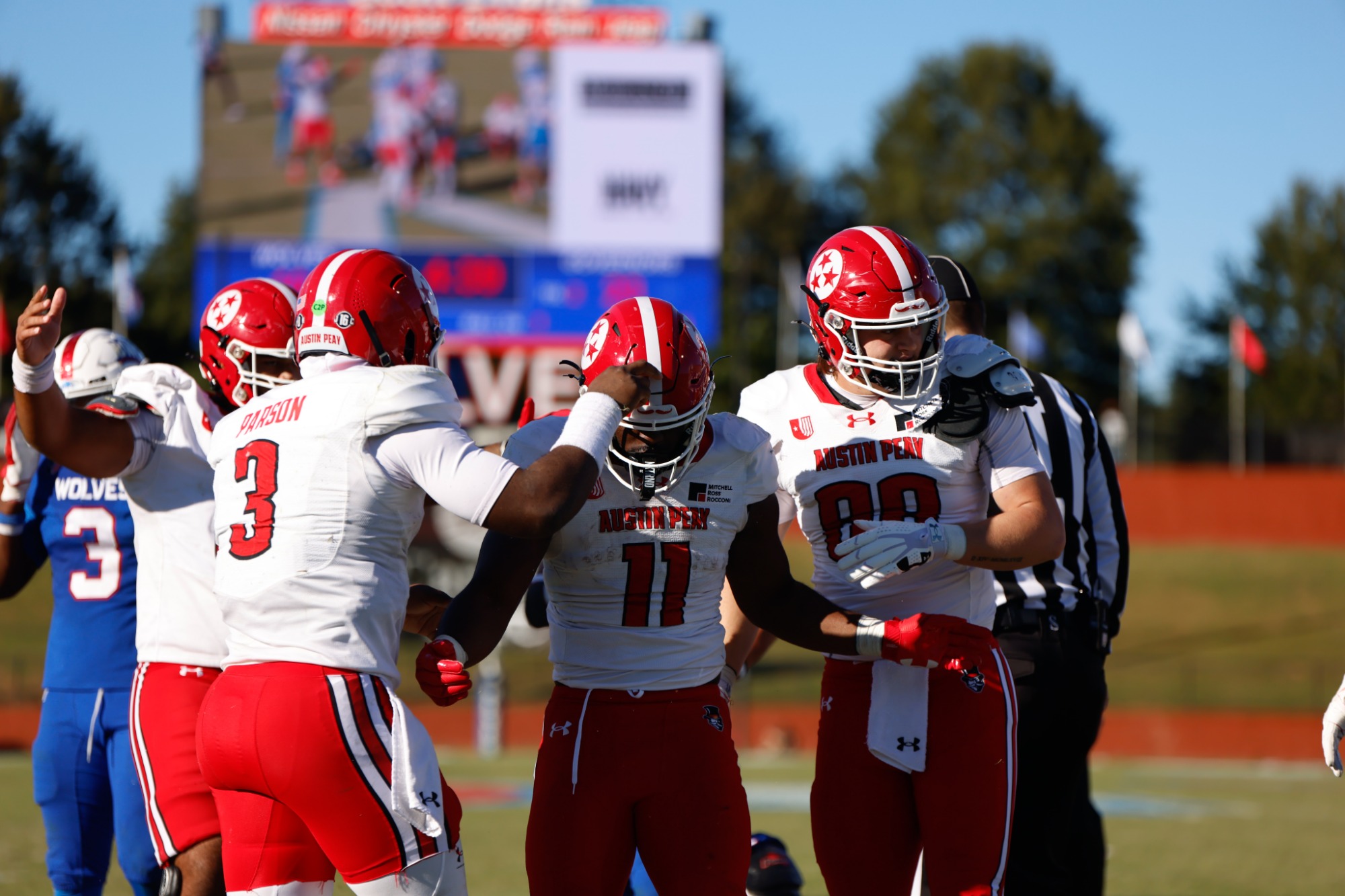 Austin Peay's football team earned a 24-10 win at West Georgia, Saturday, at University Stadium in Carrollton, Georgia.