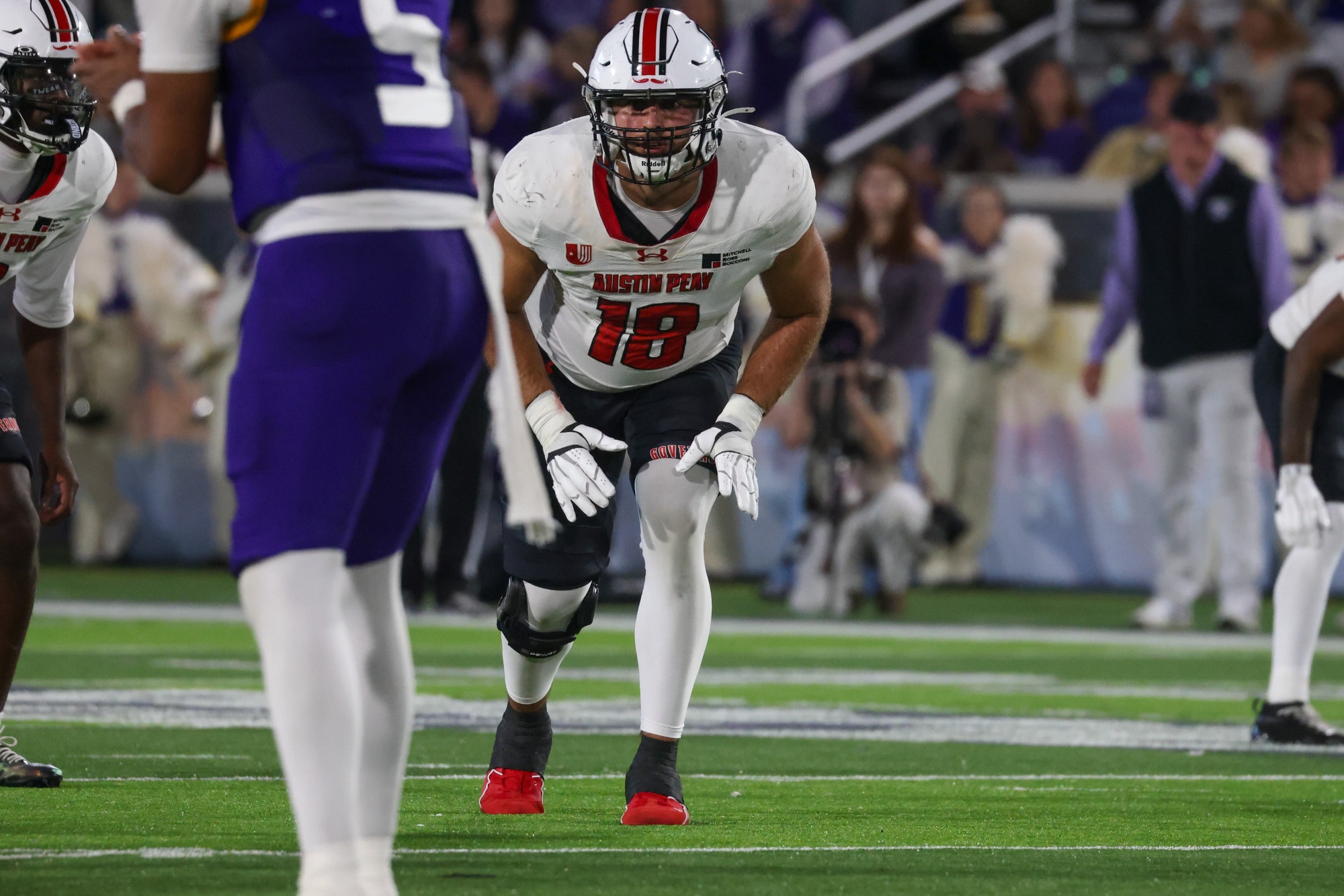 Austin Peay football defeated North Alabama, 27-21, Oct. 24 at Bank Independent Stadium in Florence, Alabama.