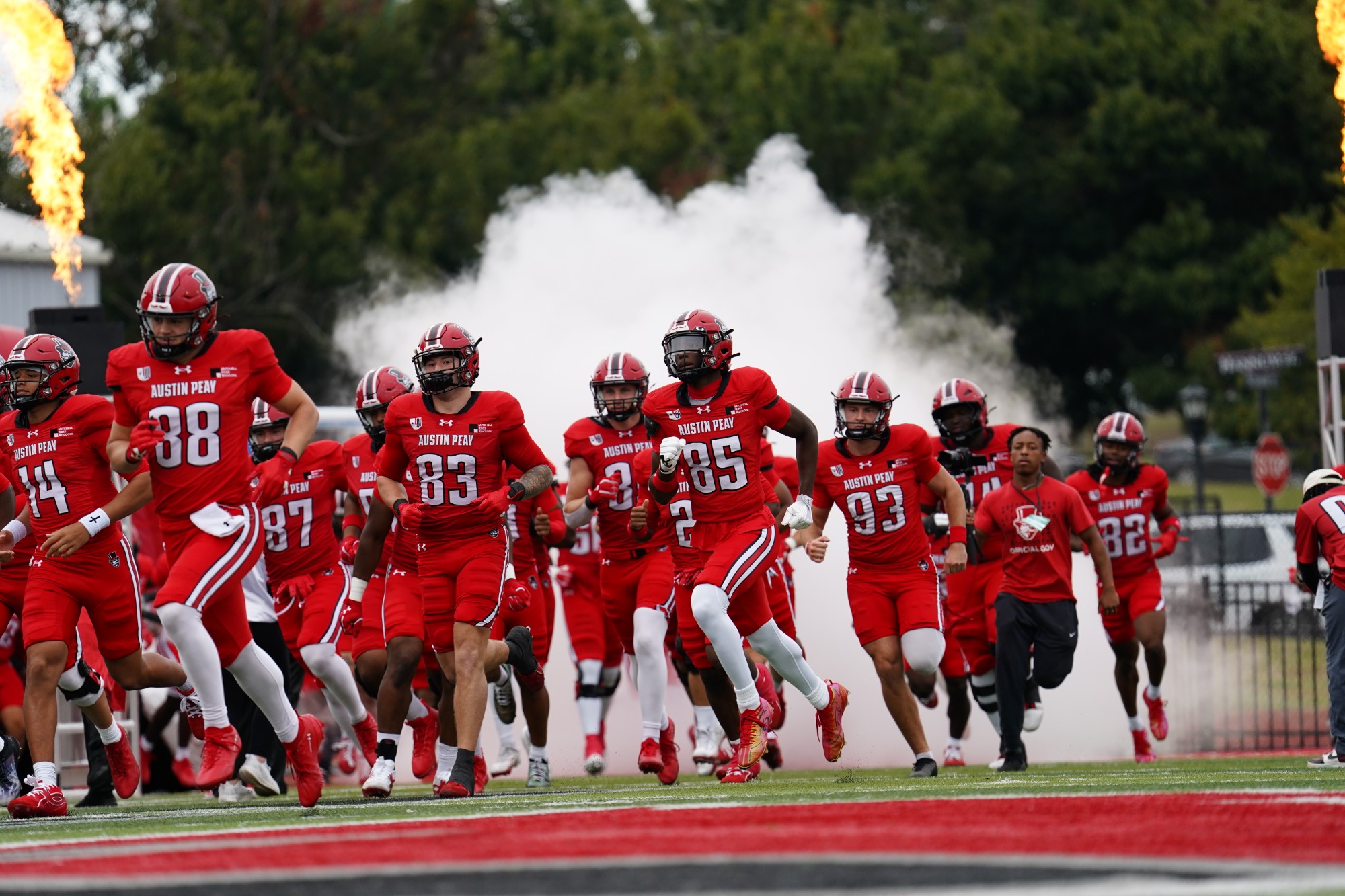 Austin Peay's football team earned a 42-17 win against New Haven on Homecoming, Saturday, at Fortera Stadium.