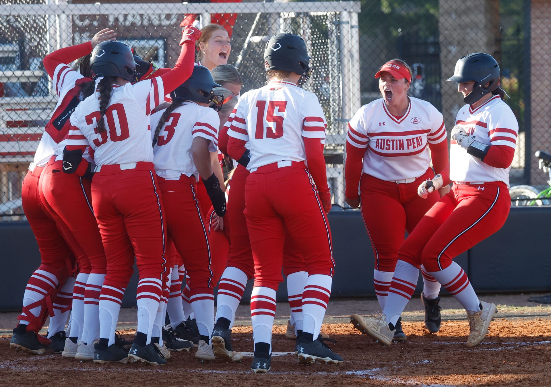 Katie Raper home run fall ball