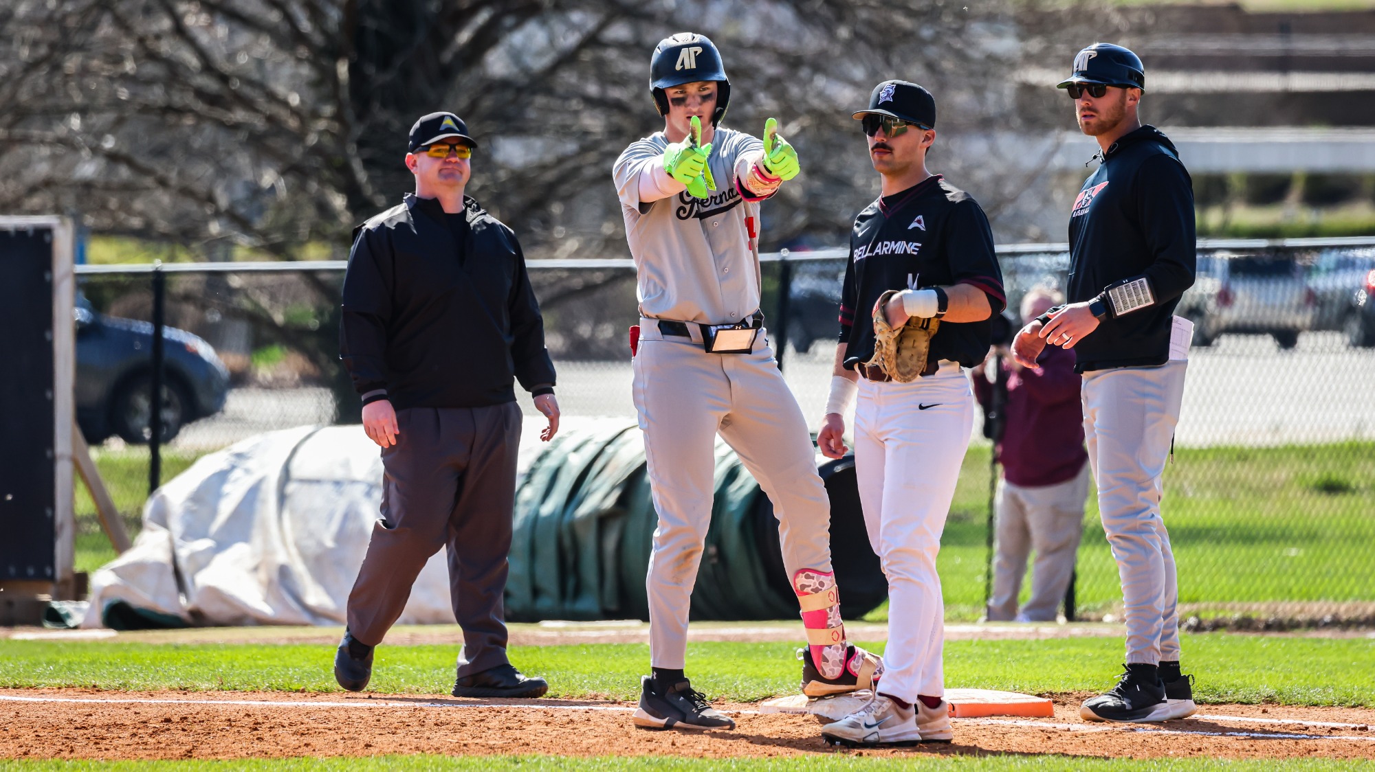 Austin Peay State University's baseball team fell to Bellarmine 9-8 in game two of its three-game ASUN series, Saturday, at Knights Field in Louisville, Kentucky.