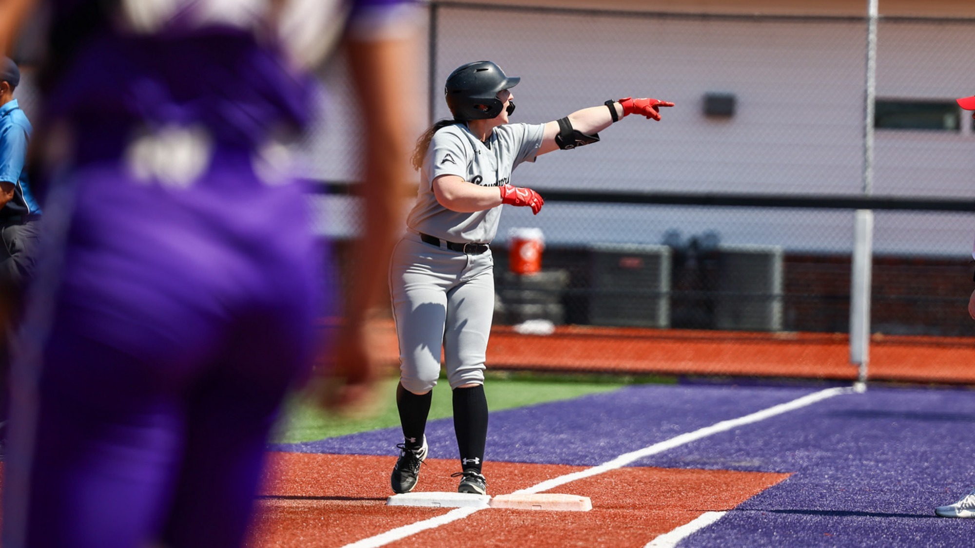 Katie Raper against Central Arkansas Game 3