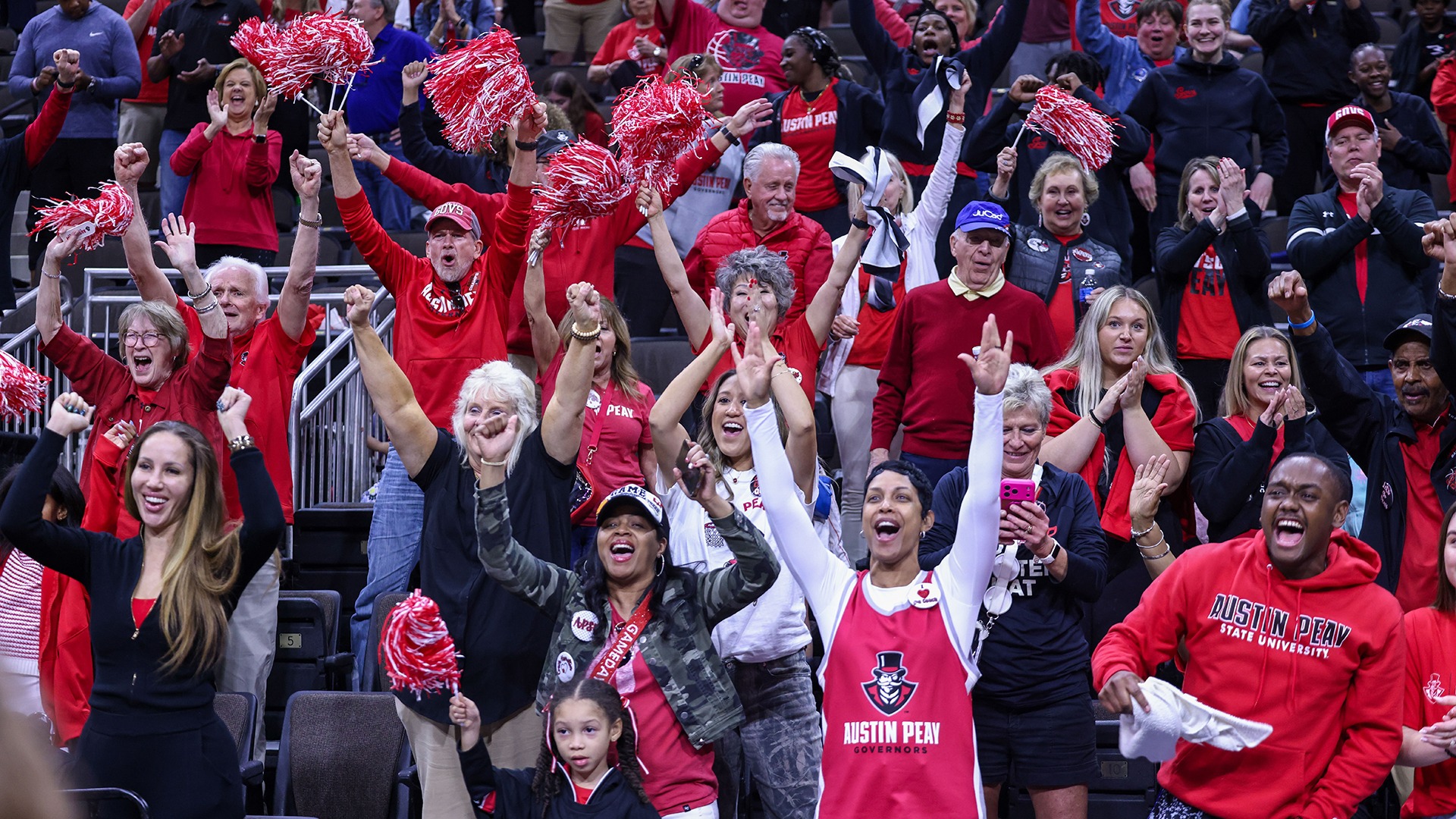 Crowd celebration against Stetson ASUN Quarterfinals