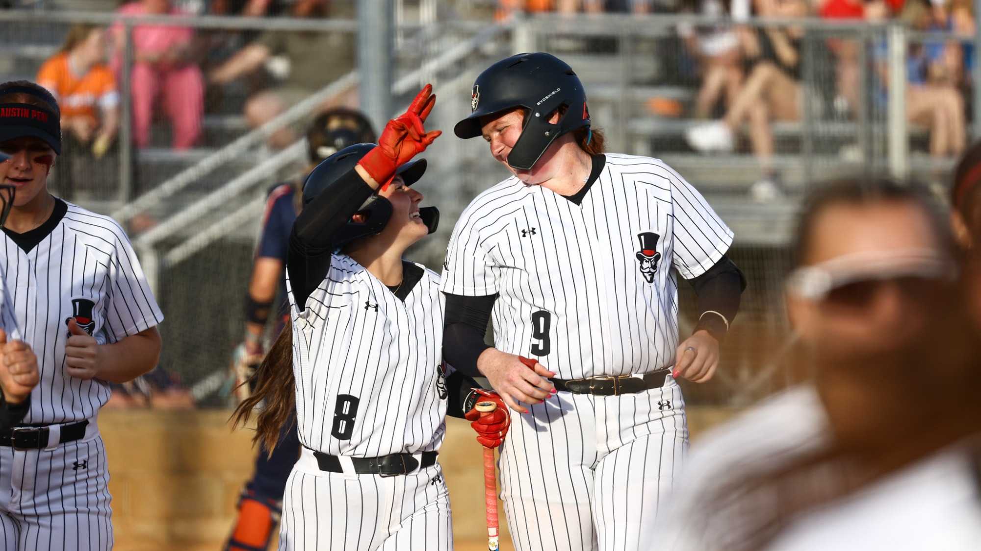 Sammie Shelander and Kiley Hinton at UT Martin