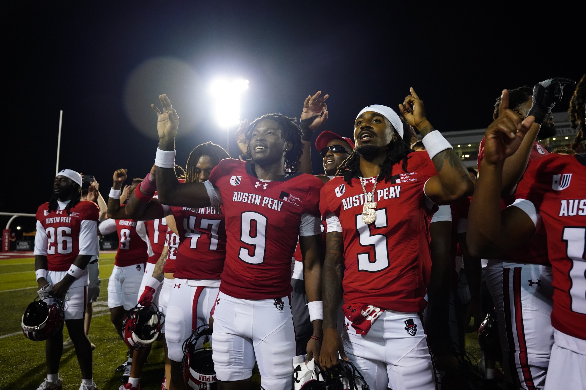 Austin Peay's football team defeated Gardner-Webb 35-17 in its first game of the 2026 season, Aug. 28, at Fortera Stadium.