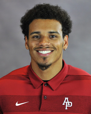 Azusa Pacific football player Lavell Thomas