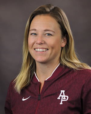 Azusa Pacific women's water polo head coach Julie Snodgrass