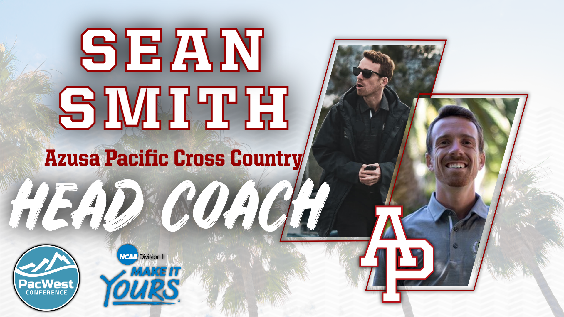 Sean Smith has been named the head coach of Azusa Pacific cross country